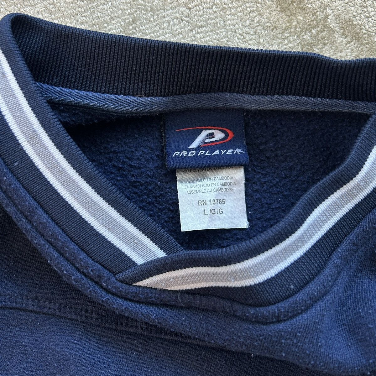Pro Player Michigan Wolverines Crewneck Size US L / EU 52-54 / 3 - 4 Thumbnail