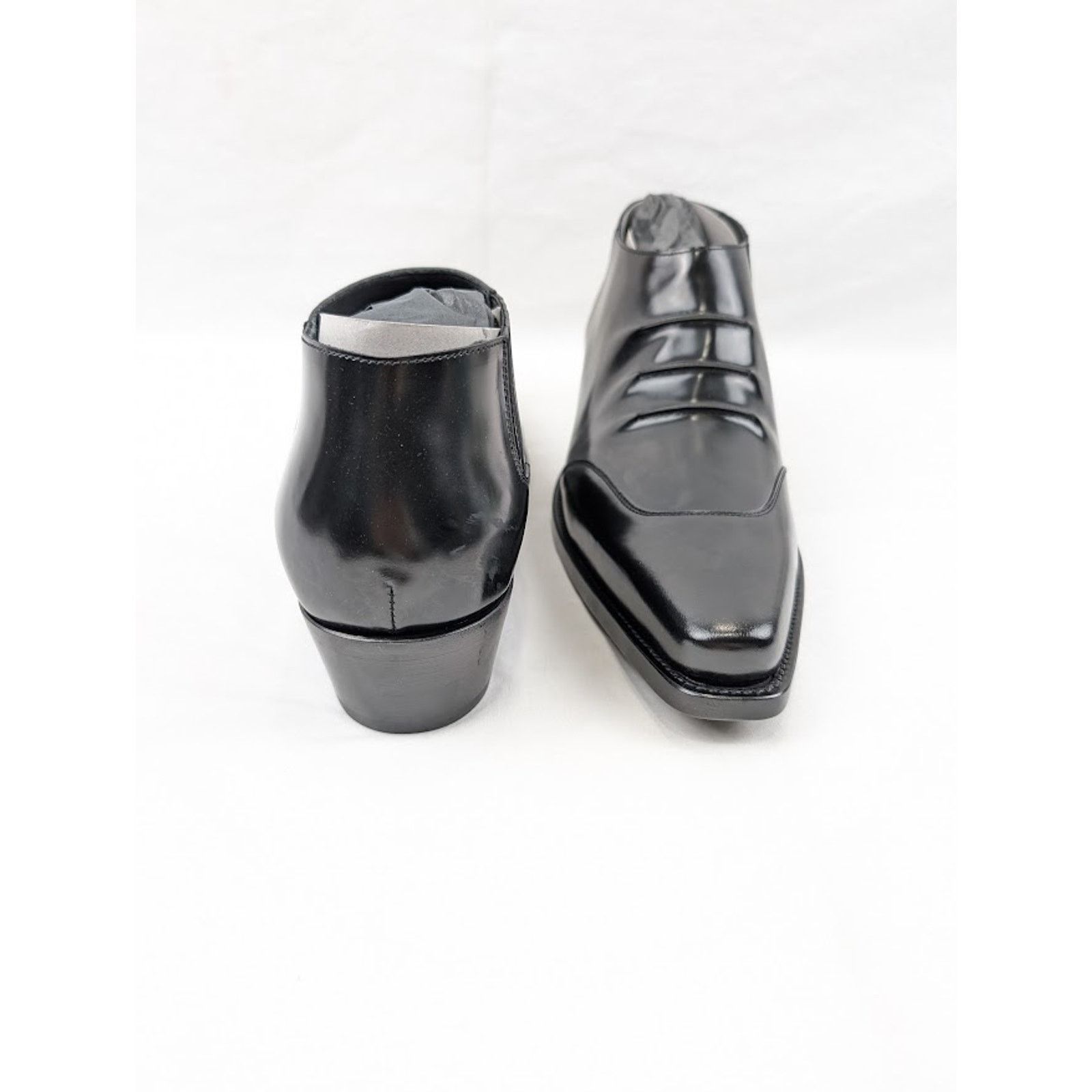 Givenchy o1rshd1 Show Cowboy Boots in Black Size US 10 / EU 43 - 16 Thumbnail