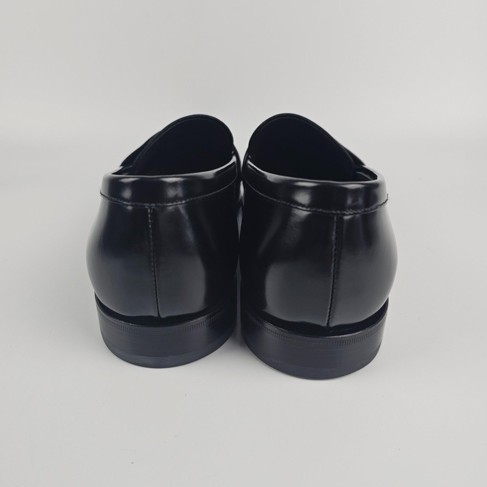 Prada PRADA $1120 Black Brushed Leather Loafers New And Authentic Size US 7 / EU 40 - 7 Thumbnail
