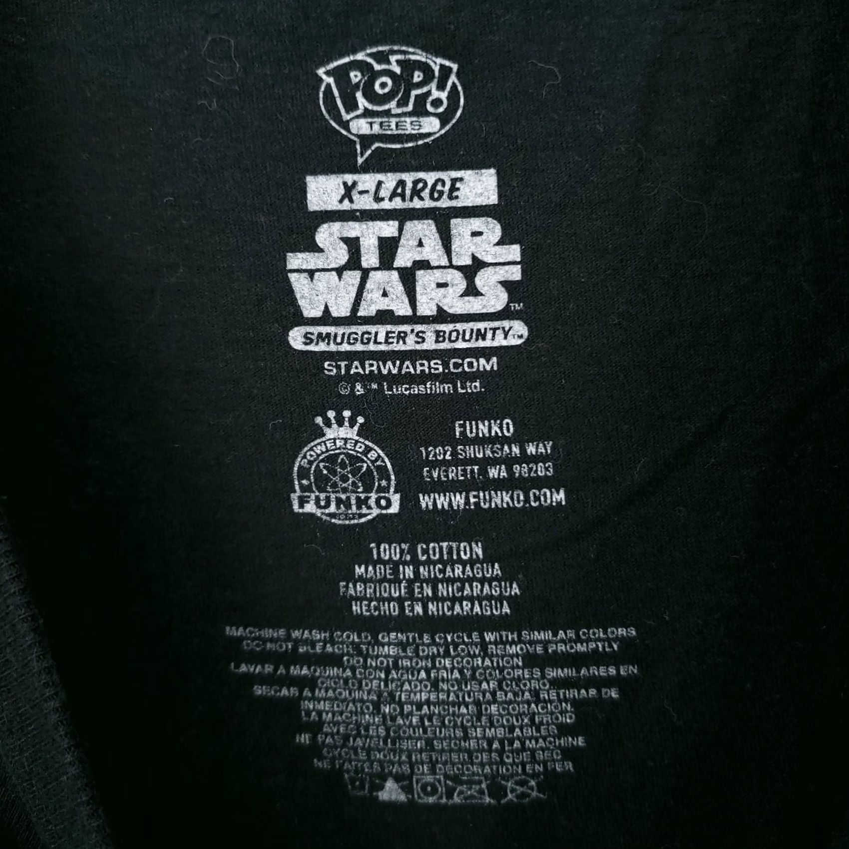 Vintage Funko T Shirt Mens XL Black Pop Tees Star Wars Rebels Crew Neck Short Sleeves Size US XL / EU 56 / 4 - 3 Thumbnail
