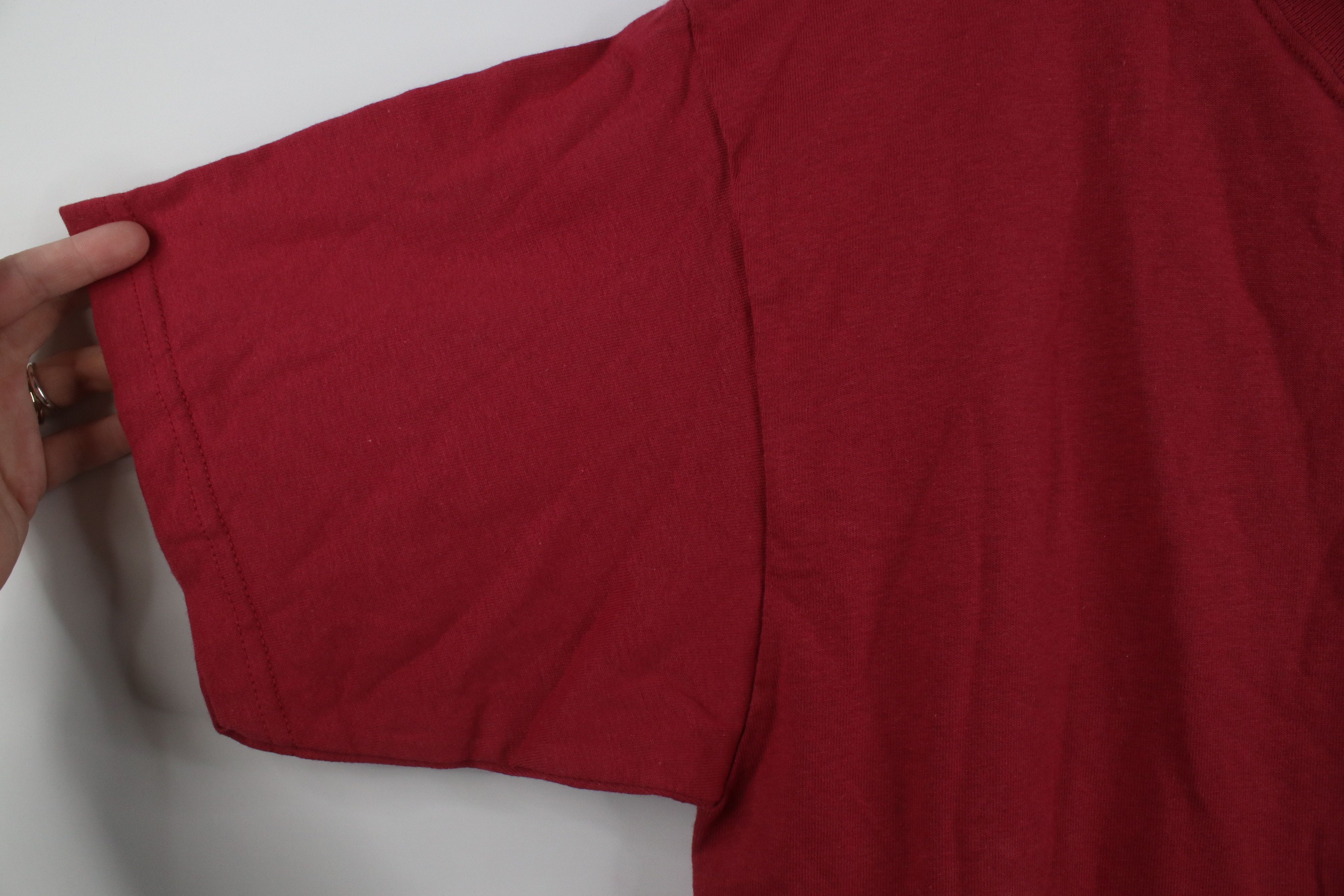 Vintage Deadstock Vintage 90s Streetwear Heavyweight Cotton T-Shirt Size US L / EU 52-54 / 3 - 6 Thumbnail