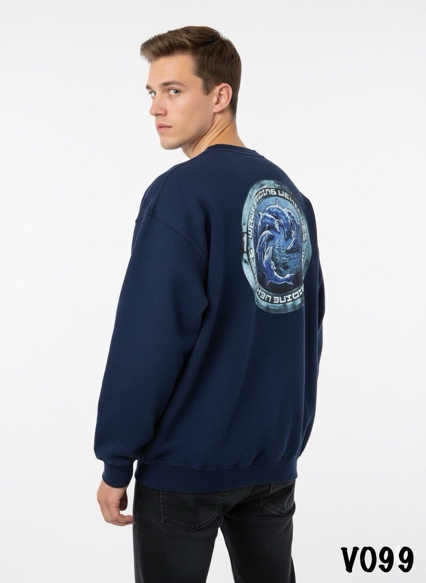 Sun Surf Vintage Wave Riding Vehicle Surfing Crewneck Z241 Size US XXL / EU 58 / 5 - 1 Thumbnail