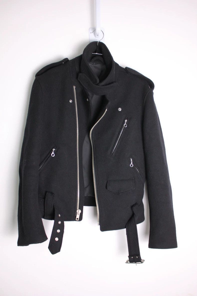 Yohji Yamamoto yohji yamamoto 03aw Heavy sheep biker jacket-2505 Size US L / EU 52-54 / 3 - 4 Thumbnail