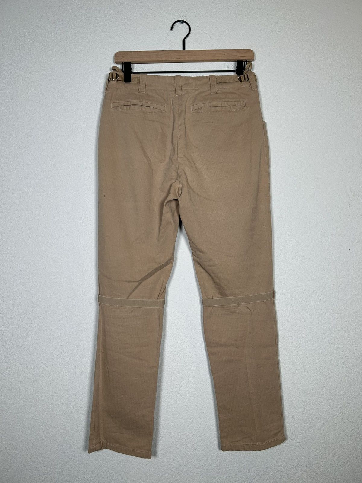 Helmut Lang SS99 Bondage Elastic Pants Size US 30 / EU 46 - 1 Thumbnail