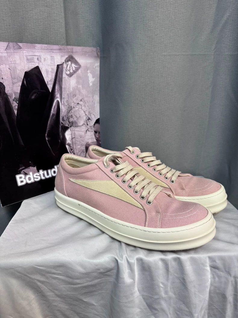 Rick Owens Rick Owens 23ss limited edition cherry blossom pink canvas Size US 8.5 / EU 41-42 - 1 Thumbnail