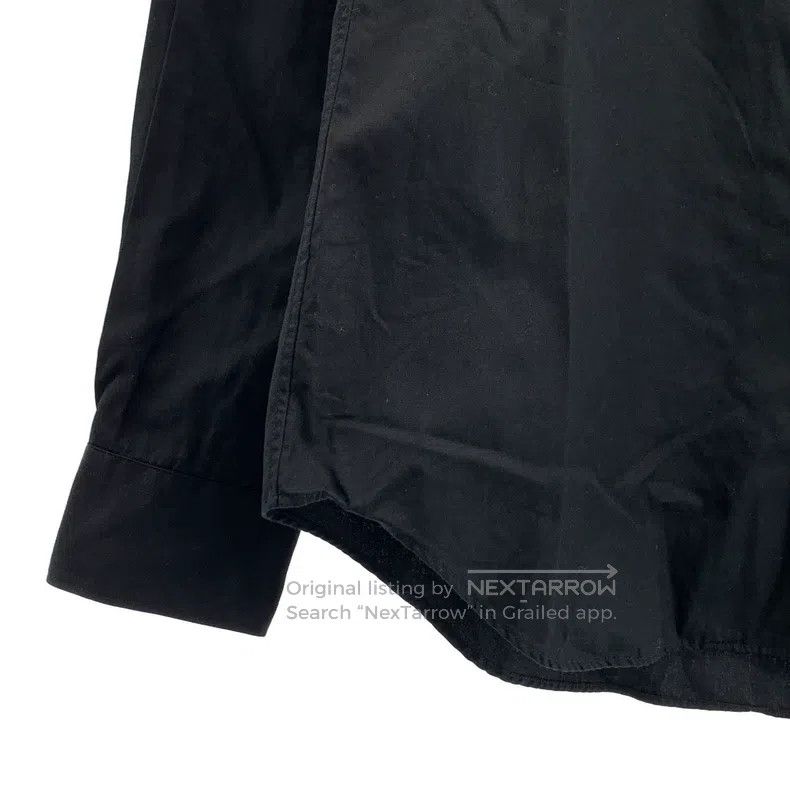 Comme des Garcons Comme Des Garcons Vintage Black Folded Collar Long Sleeve Size S / US 4 / IT 40 - 4 Thumbnail
