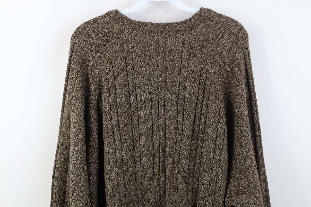 Vintage Vintage 90s Y2K Streetwear Crewneck Sweater Heather Brown Size US XXL / EU 58 / 5 - 9 Thumbnail