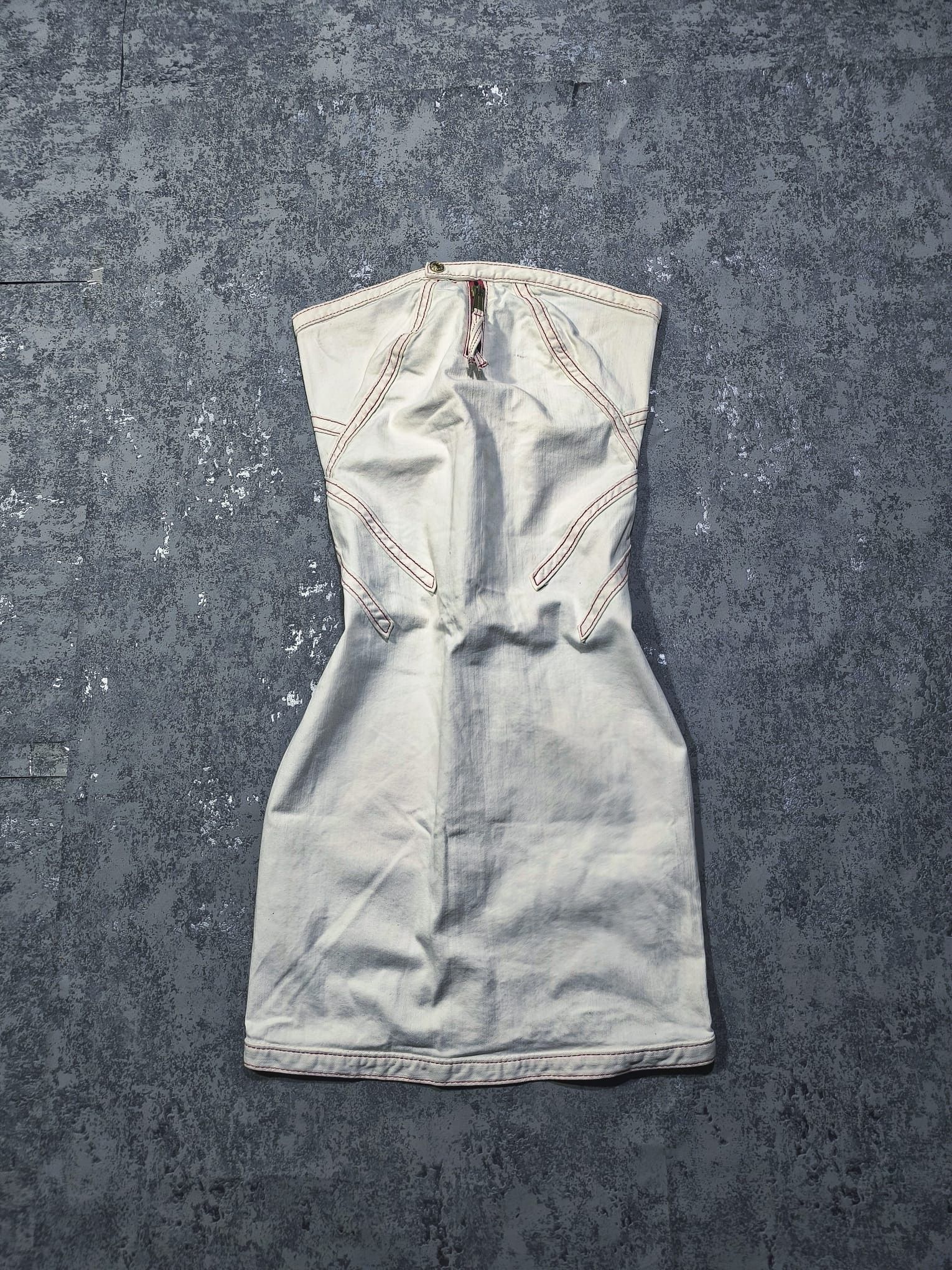 Dsquared2 dsquared2 avantgarde denim mini dress Size S / US 4 / IT 40 - 1 Thumbnail