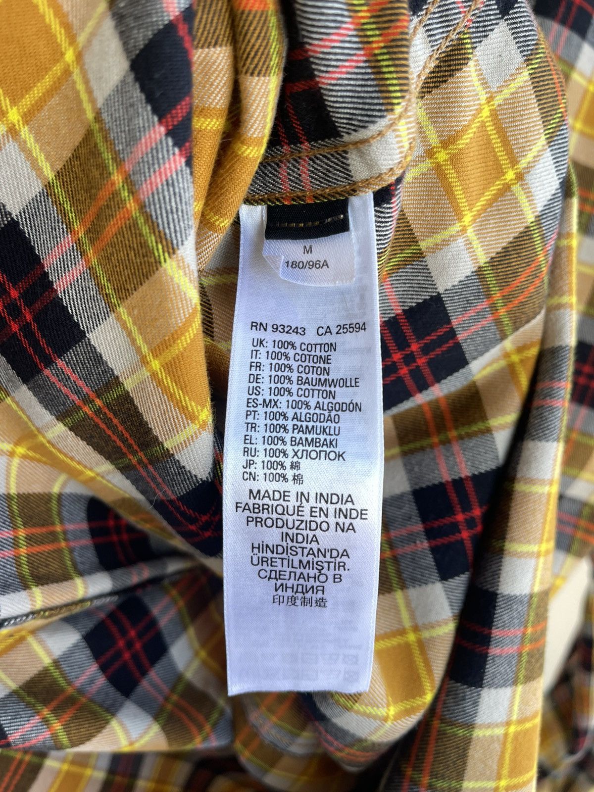 Diesel Diesel S-Tolstoj Western Oversized Yarn Dyed Check L/S Shirt Size US M / EU 48-50 / 2 - 13 Thumbnail