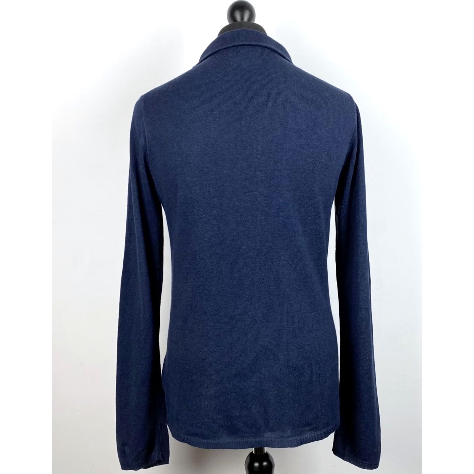 Gant GANT Rugger Cardigan Jumper Blue Linen Viscose Mens Size S Connecticut Size US S / EU 44-46 / 1 - 3 Thumbnail