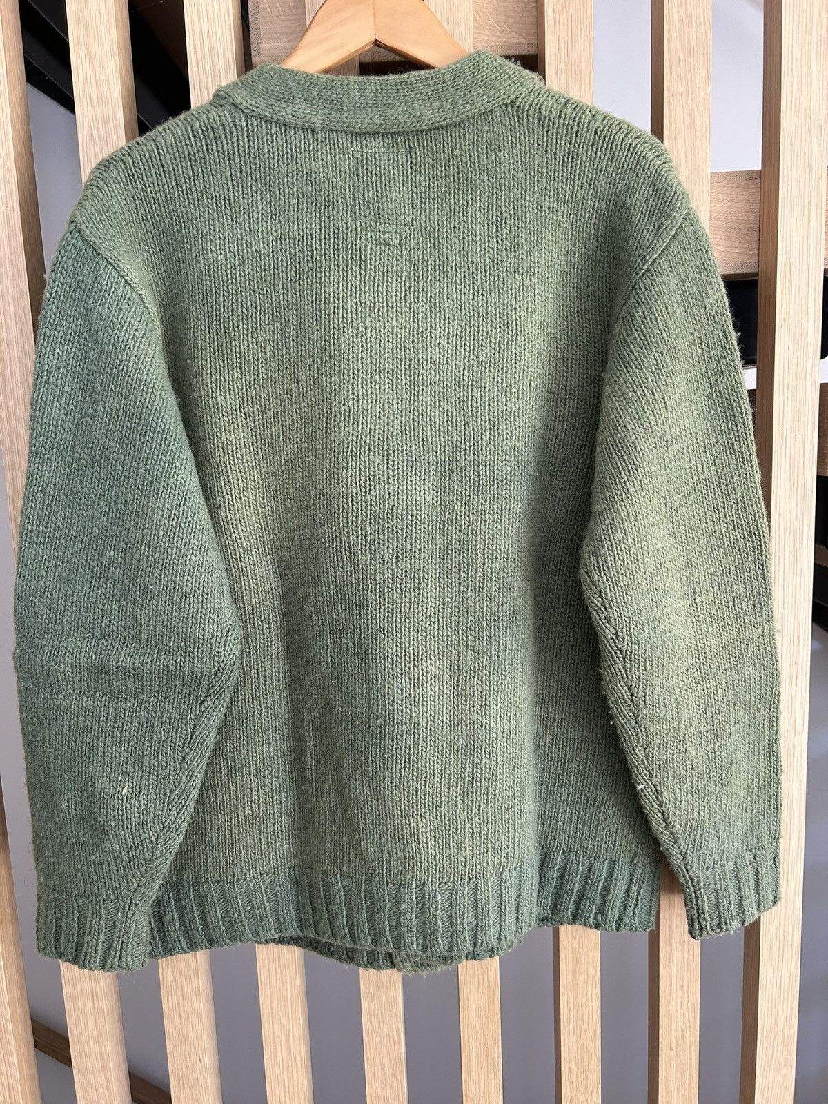 Visvim Visvim Selmer Dye Cardigan - green Size US M / EU 48-50 / 2 - 3 Thumbnail