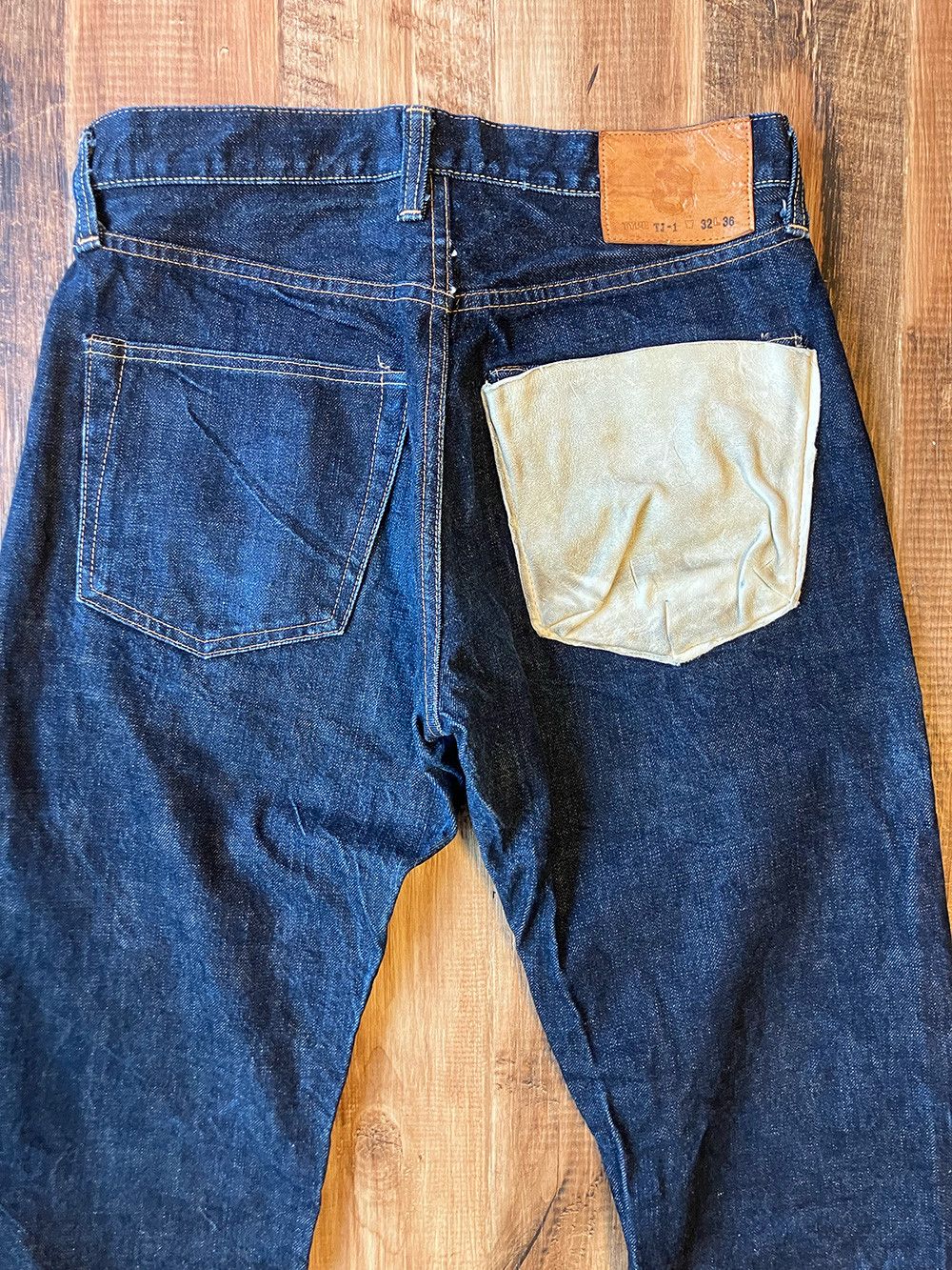 Japanese Brand TOKYO JEANS TJ-1 W30 x L33 Deer Skin Back Pocket Size US 30 / EU 46 - 11 Thumbnail