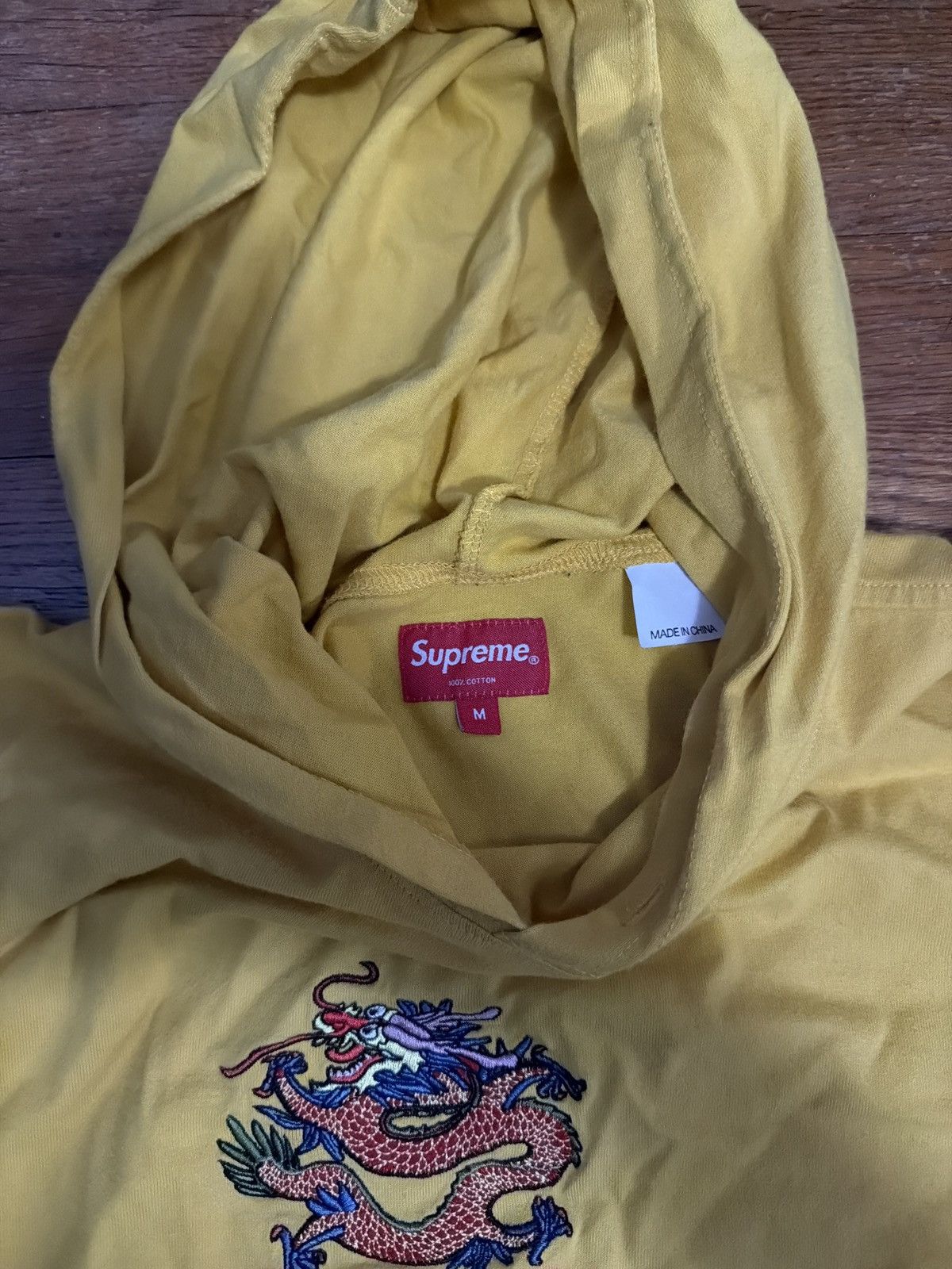 Supreme Supreme Chinese dragon hooded long sleeve Size US M / EU 48-50 / 2 - 3 Thumbnail