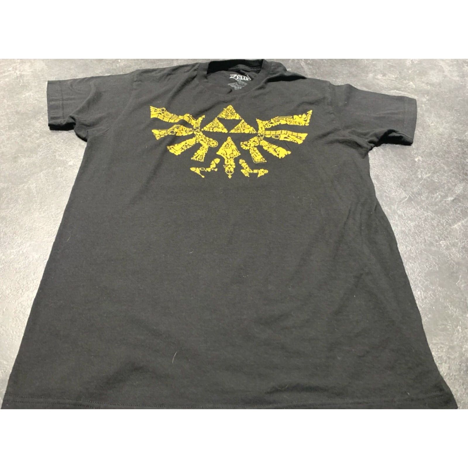 Vintage VINTAGE Legend Of Zelda T-Shirt Black Large L Mens 100% Cotton Video Game Art Nintendo Shirt Art Size US L / EU 52-54 / 3 - 2 Thumbnail