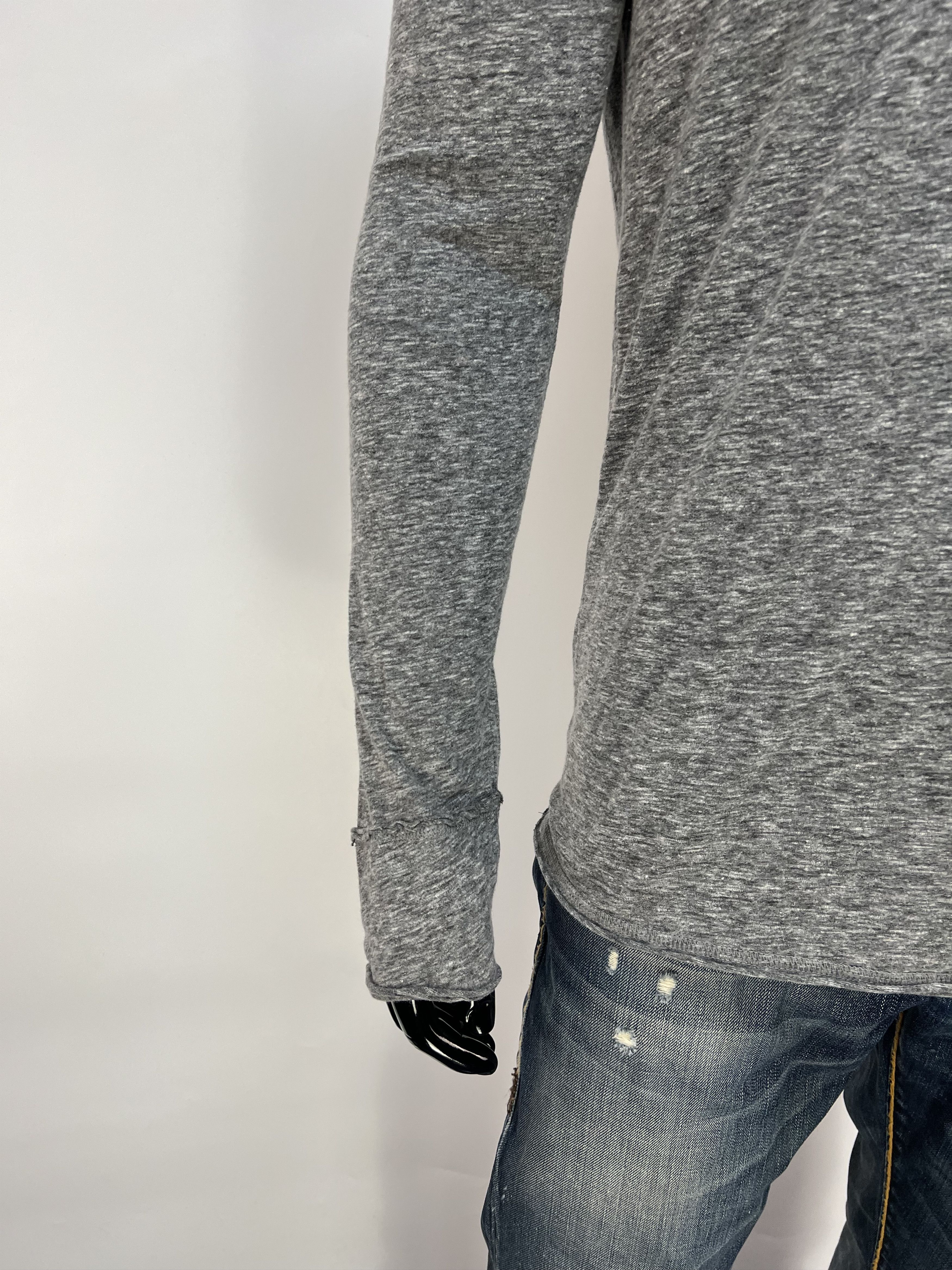 Zadig & Voltaire Zadig Voltaire Men s Gray Sweater Size L Big Logo Size US L / EU 52-54 / 3 - 4 Thumbnail