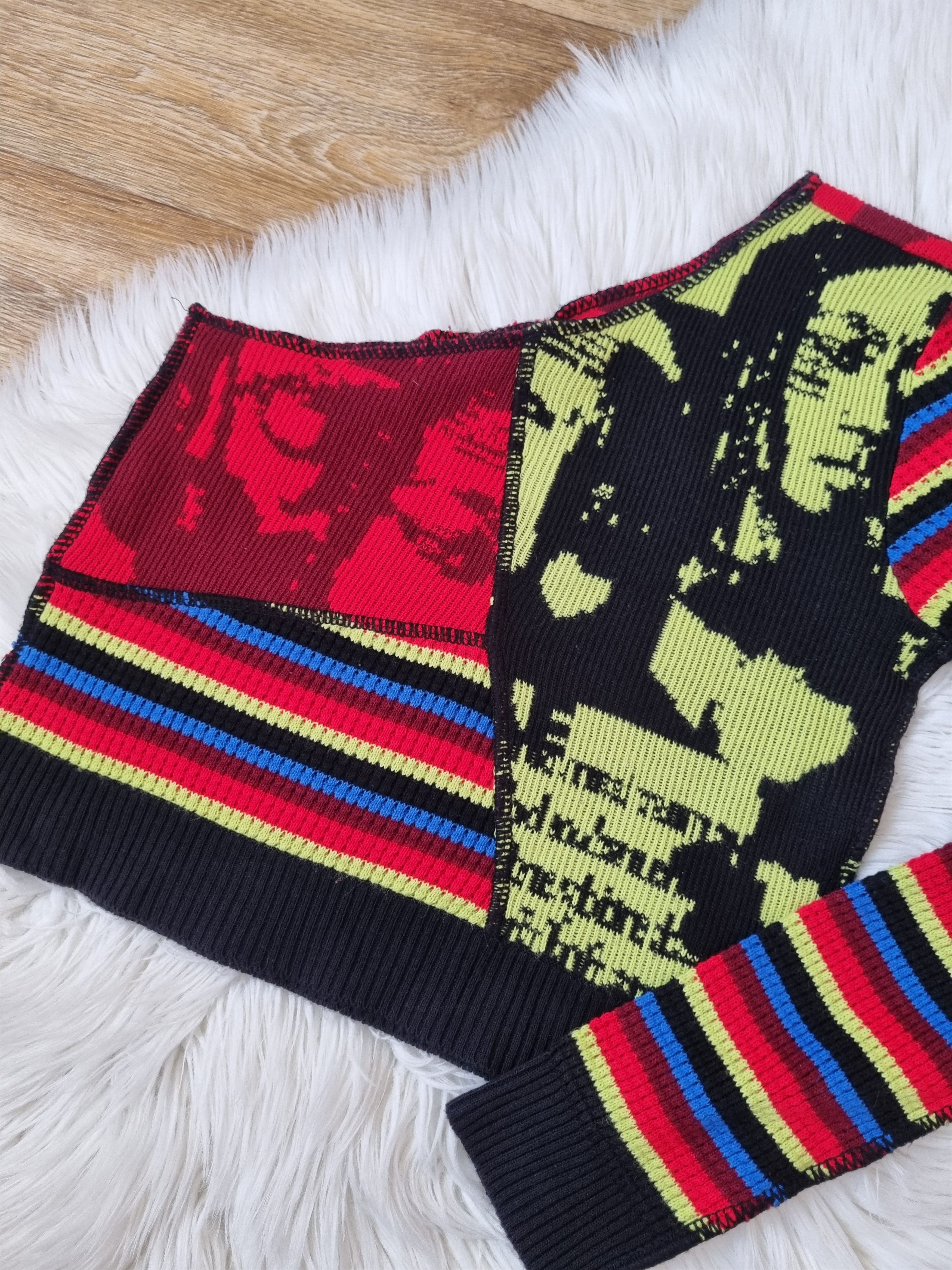 Urban Outfitters Urban Outfitters Patchwork Y2K Long Sleeve Size M / US 6-8 / IT 42-44 - 4 Thumbnail