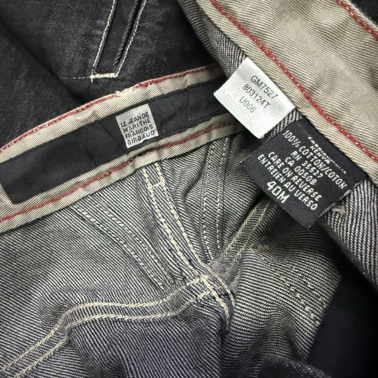 Marithe + Francois Girbaud Girbaud Black Wash Carpenter Loose Denim Pants Size US 40 / EU 56 - 11 Thumbnail