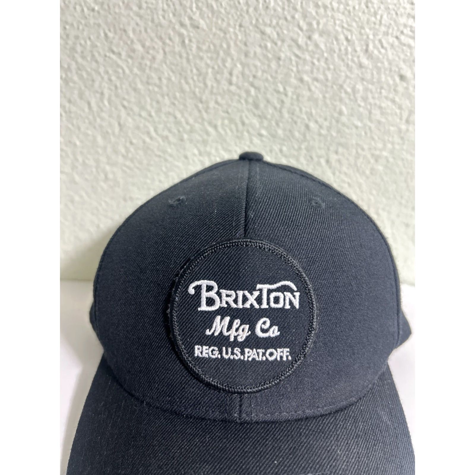 Brixton Brixton Supply Hat Cap Black White Snapback Embroidered One Size Adjustable Mens Size ONE SIZE - 4 Thumbnail