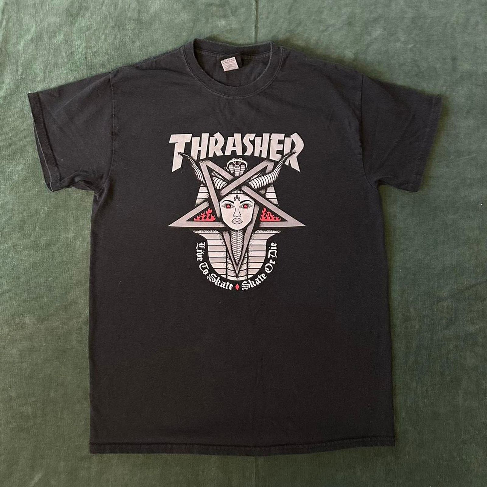 Thrasher Thrasher graphic tee no flaws Size US M / EU 48-50 / 2 - 1 Thumbnail