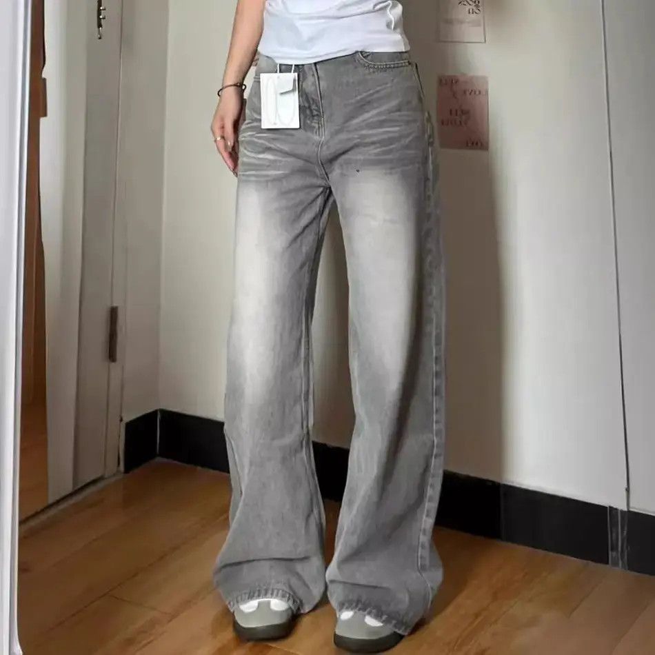 Japanese Brand Retro straight leg loose wide leg jeans Size US 32 / EU 48 - 1 Thumbnail