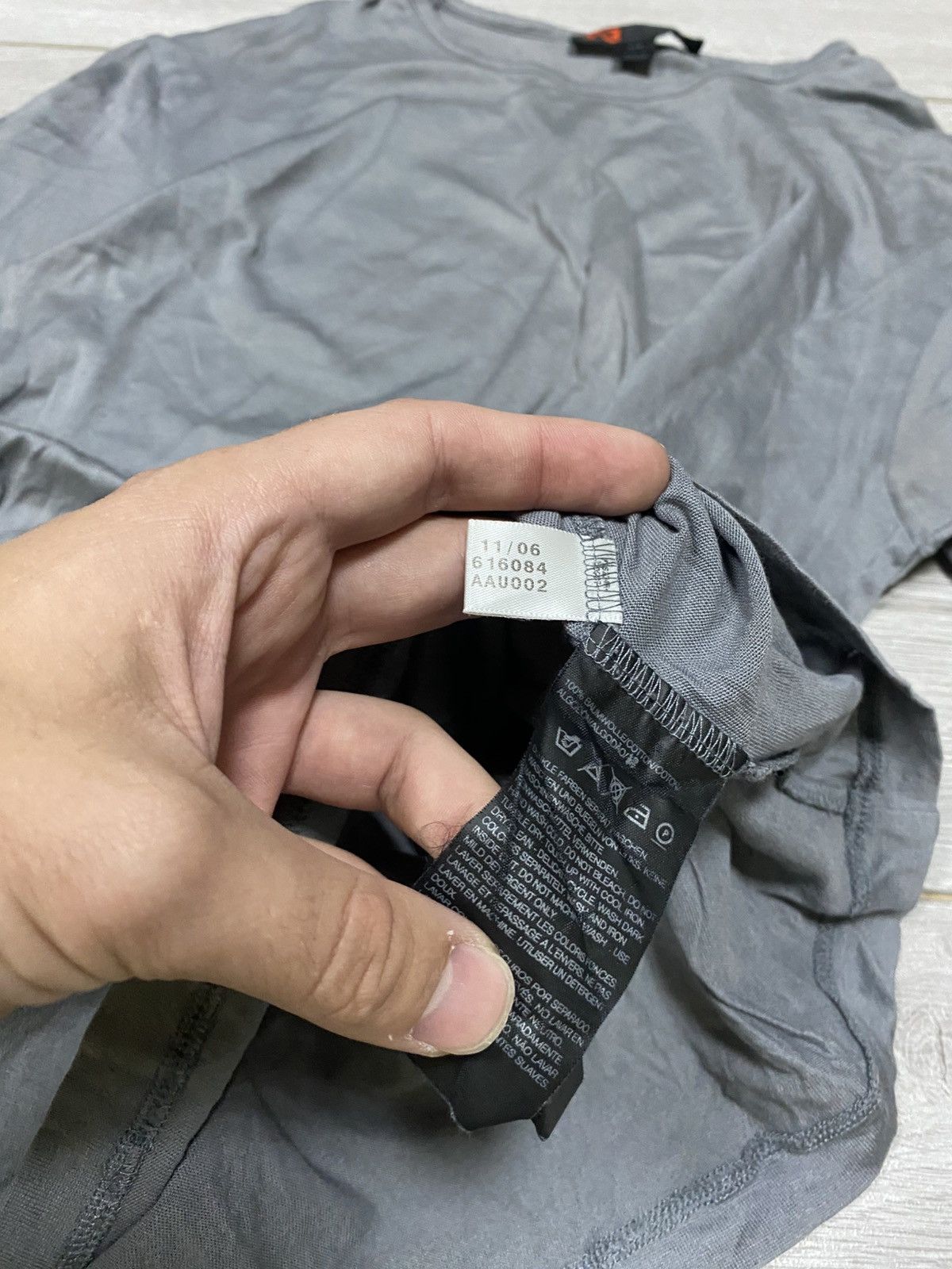 Y-3 Adidas Y-3 big logo 2006 Tee Size US L / EU 52-54 / 3 - 9 Thumbnail