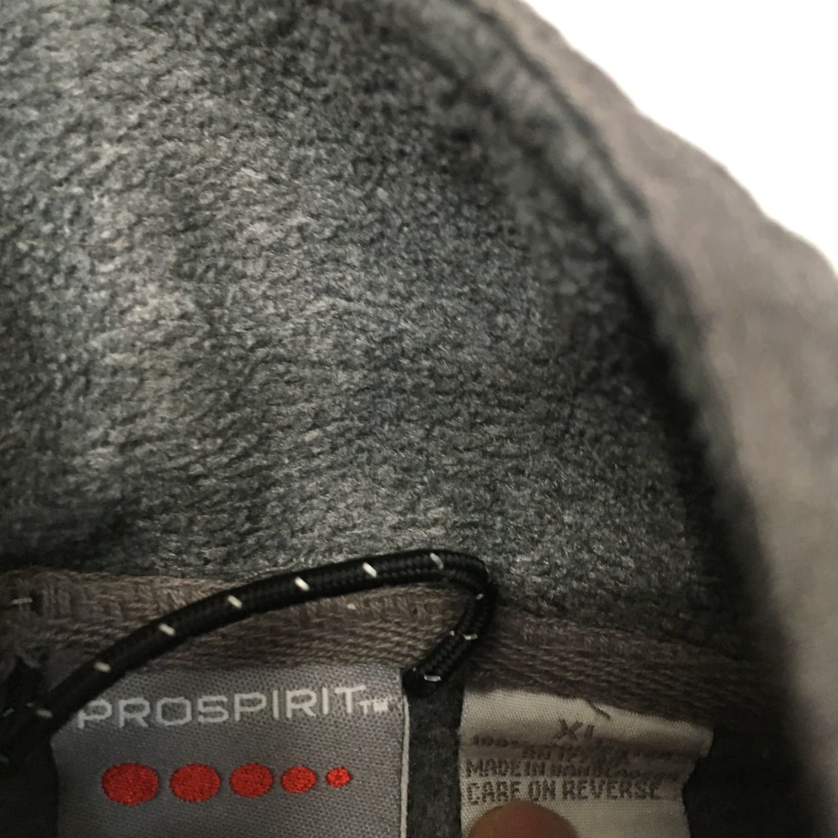 ESPIRIT VINTAGE Pro Spirit Men’s Full Zip Sweatshirt Size XL Gray with Pockets Reference: Pro Spirit Shirt Sweatshirt Mens XL Gray Pockets Full Zip Vintage Size US XL / EU 56 / 4 - 2 Thumbnail
