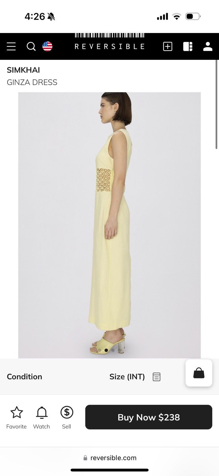Jonathan Simkhai Ginza dress Size S / US 4 / IT 40 - 2 Thumbnail