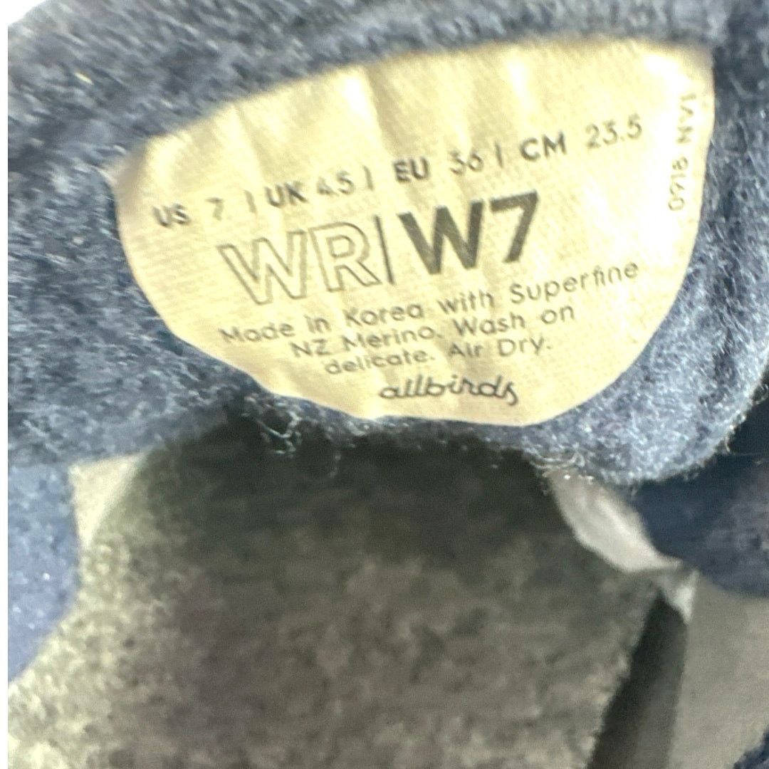 Allbirds Allbirds Wool Navy Runner Women sz 7 Size US 7 / IT 37 - 6 Thumbnail