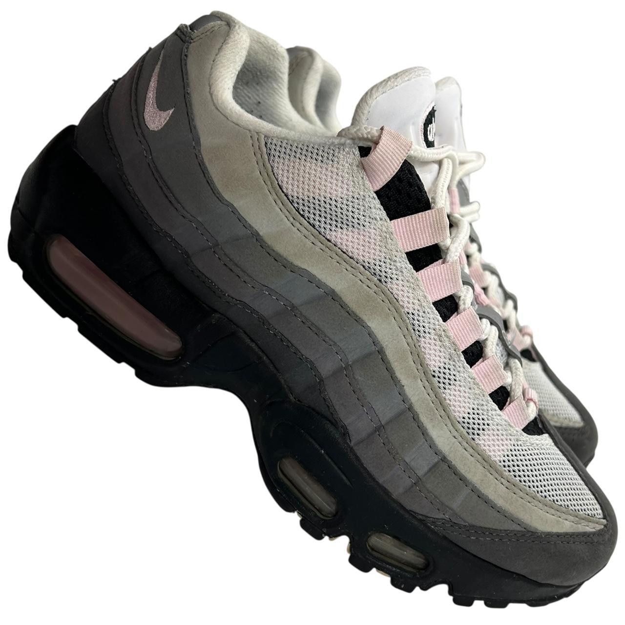Nike Nike Air Max 95 OG Pink Foam Gunsmoke Size US 3.5 / EU 35.5 Size US 5.5 / IT 35.5 - 1 Thumbnail