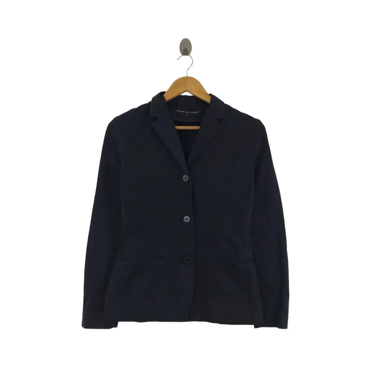 Polo Ralph Lauren Vintage POLO RALPH LAUREN 3 Button Cotton Coat Blazer Size S / US 4 / IT 40 - 1 Thumbnail