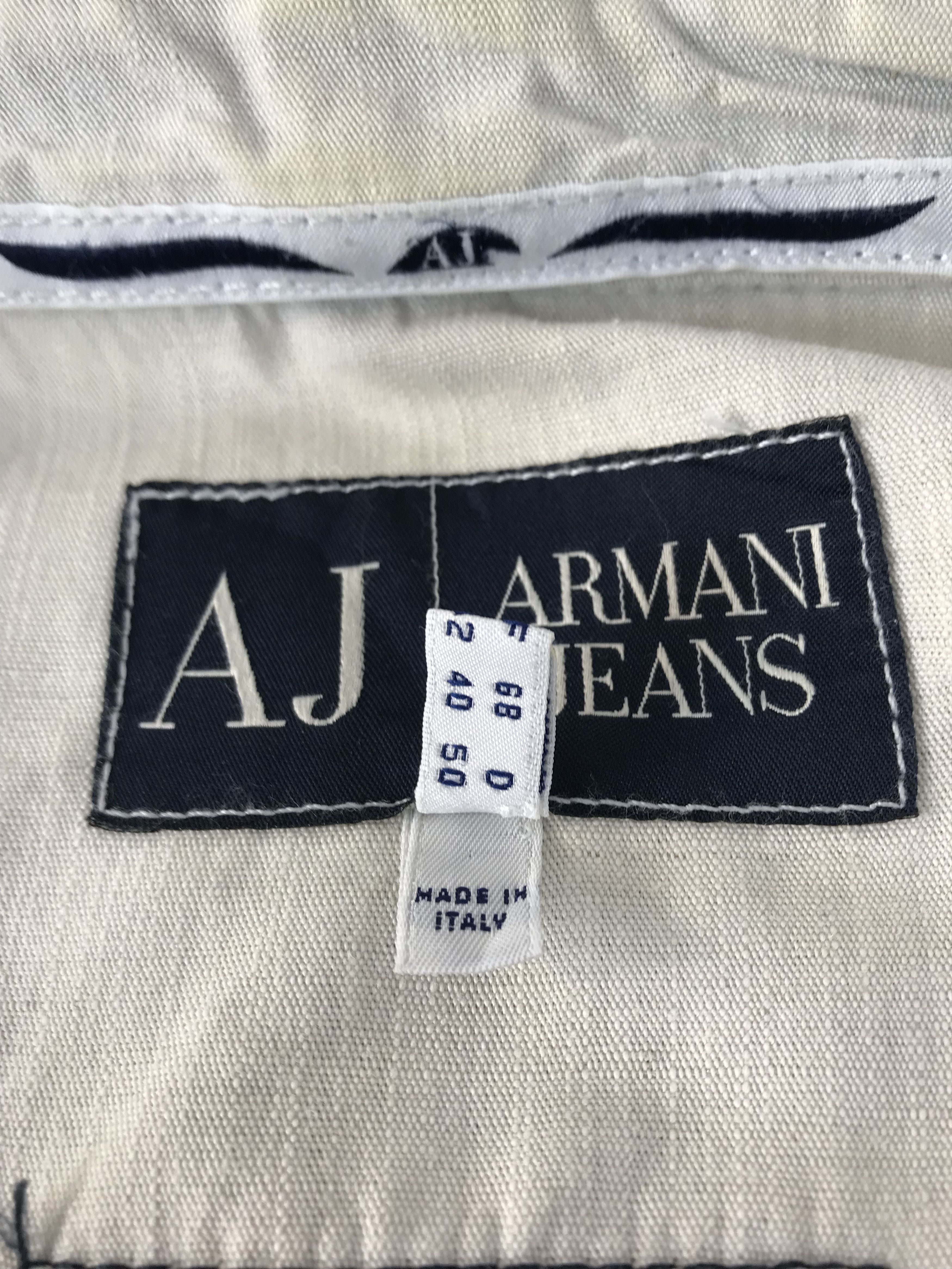 Armani Armani Jeans Denim with Leather Accents Jacket Hemp Inside Size US M / EU 48-50 / 2 - 10 Thumbnail