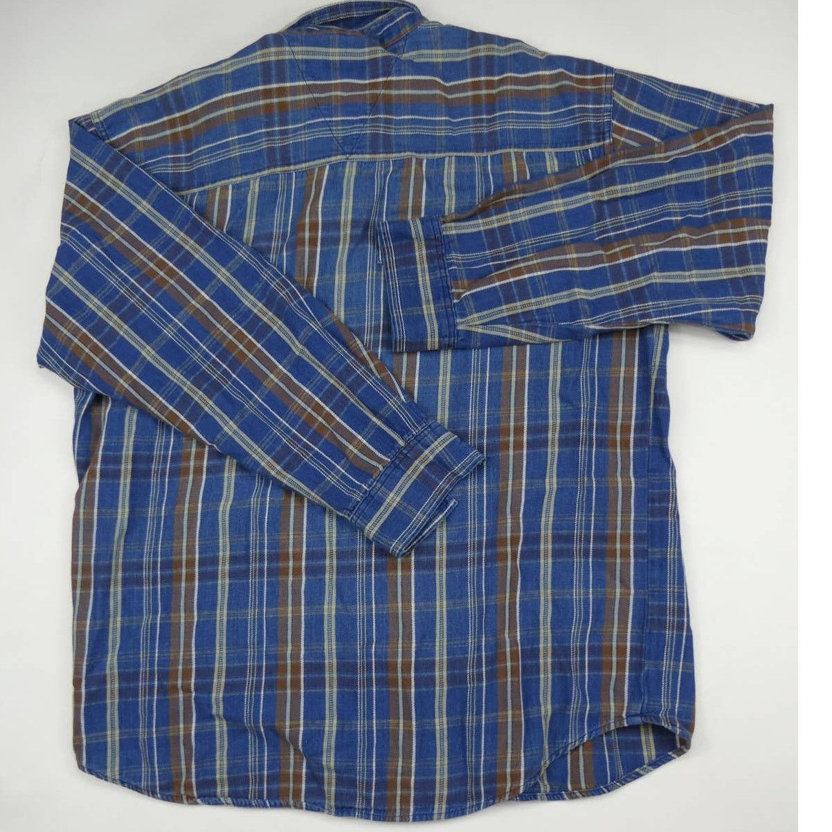 Dickies vintage Dickies workwear plaid denim shirt, large Size US L / EU 52-54 / 3 - 3 Thumbnail