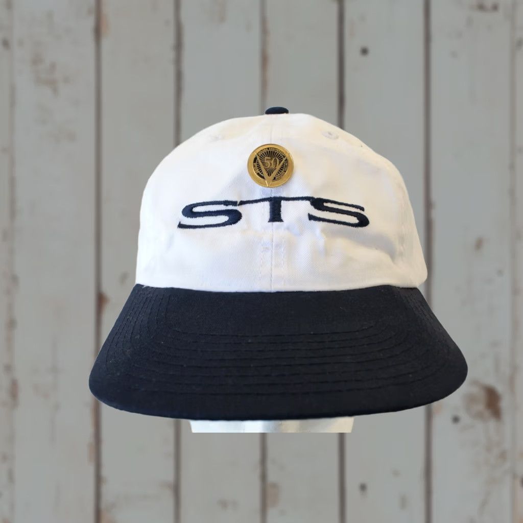 Sports Specialties VINTAGE Sports Specialties Cadillac STS Hat Snapback White Unisex Adults One Size Adjustable Casual Baseball Cap Size ONE SIZE - 1 Thumbnail