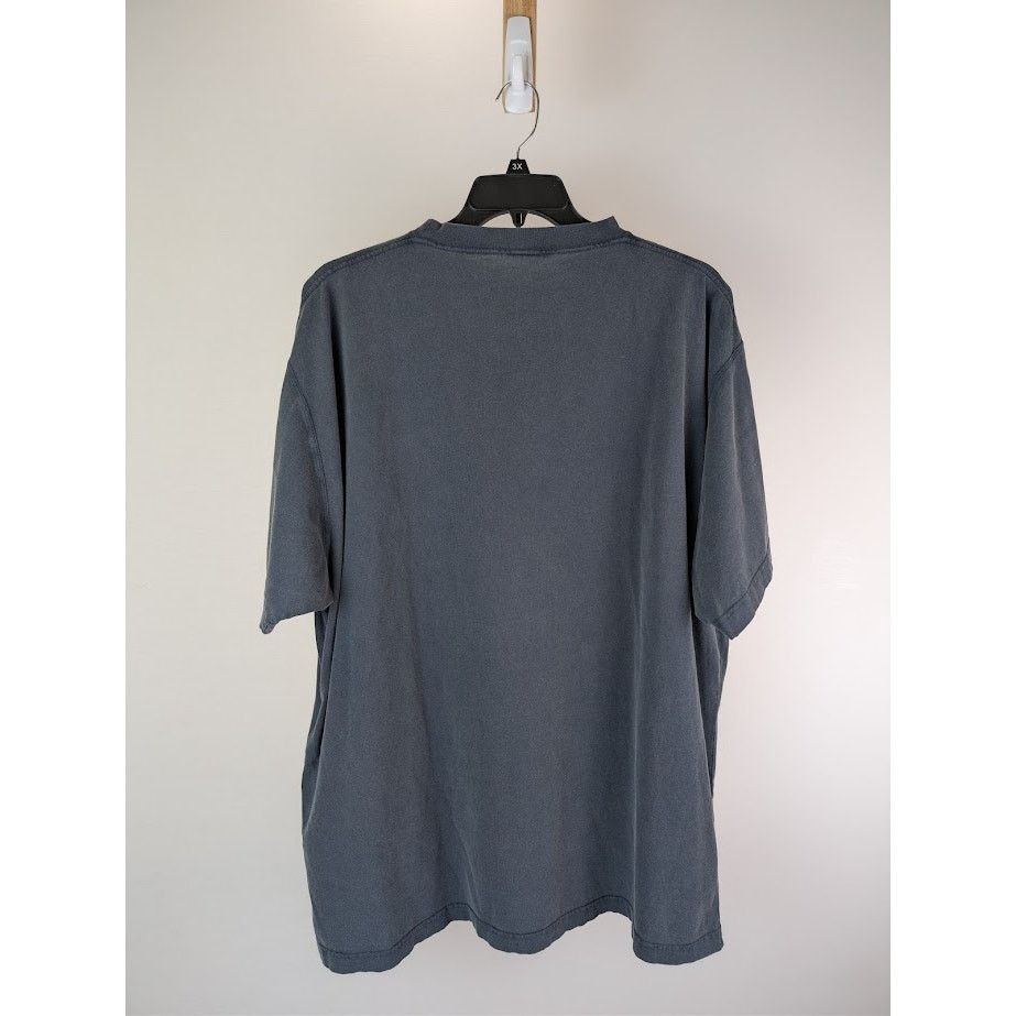 Balenciaga o1rshd1 Luxury Tee Shirt in Blue Size US L / EU 52-54 / 3 - 10 Thumbnail