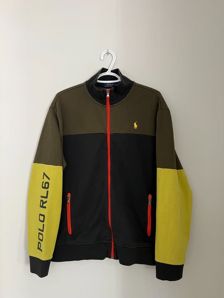 Polo Ralph Lauren POLO Ralph Lauren Colorblock 6 7 Full Zip Track Jacket Size US L / EU 52-54 / 3 - 1 Thumbnail