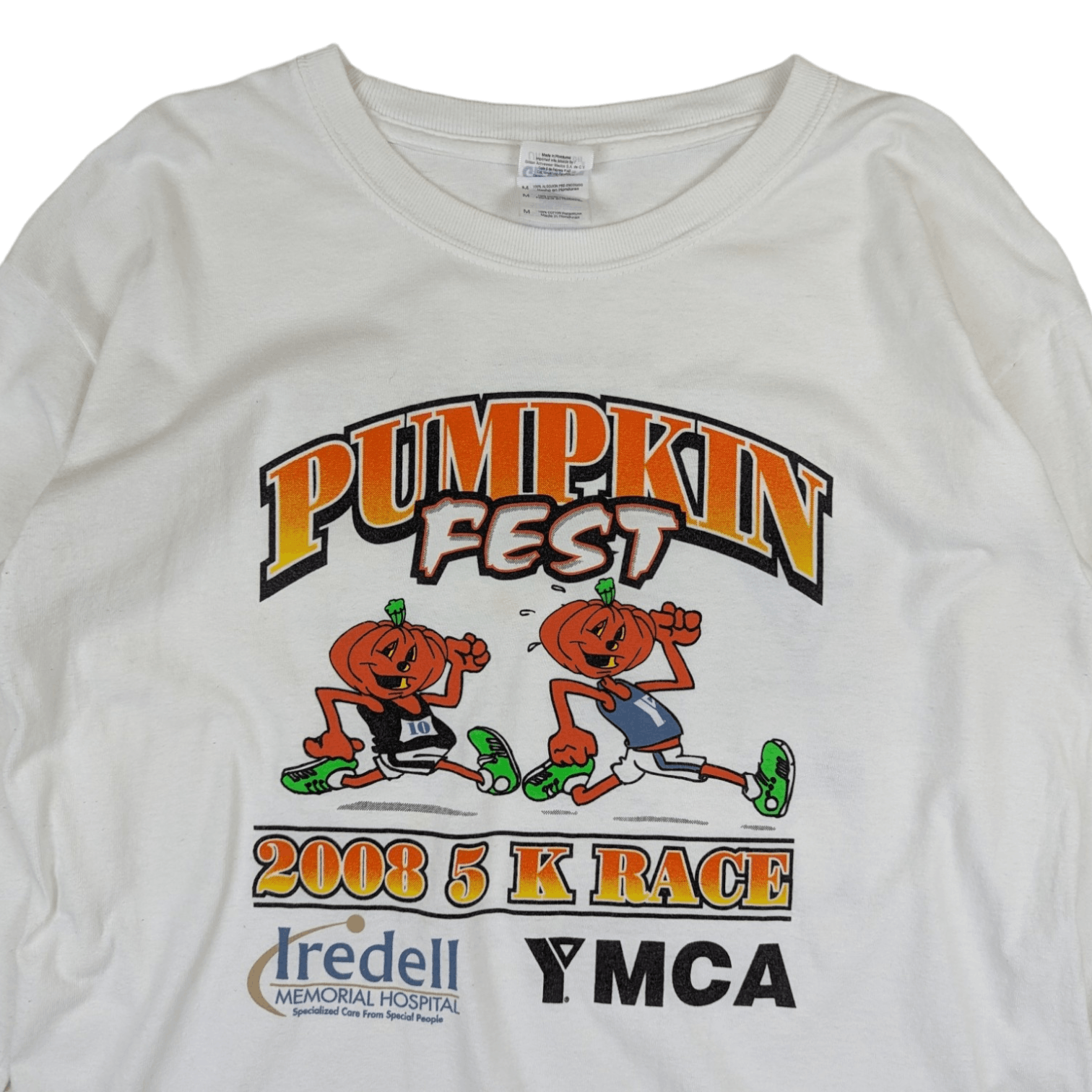 Gildan 2008 PUMPKIN FEST Run Marathon Long Sleeve T-Shirt Size US M / EU 48-50 / 2 - 4 Thumbnail