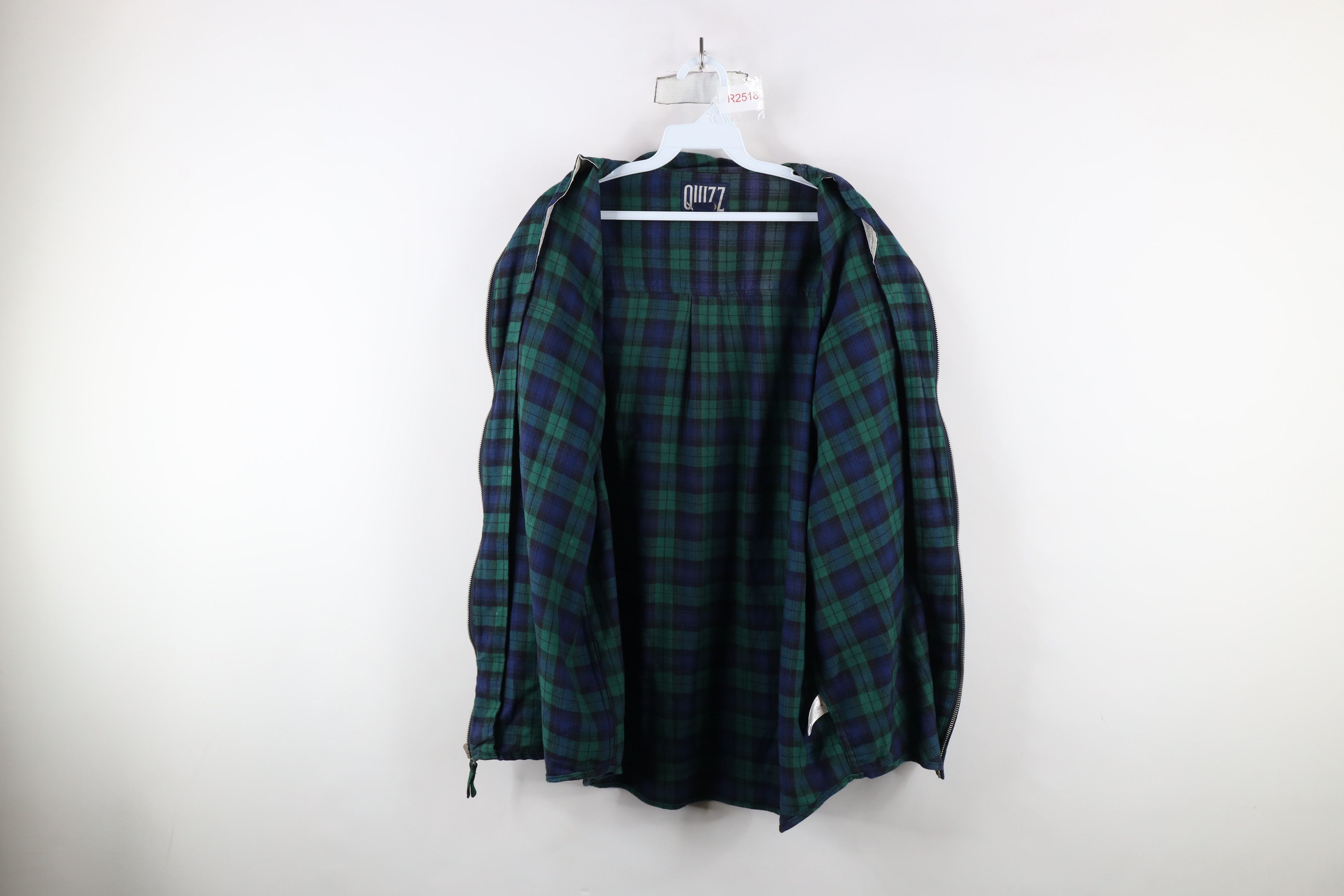 Vintage Vintage 90s Streetwear Flannel Shirt Jacket Jac Shirt Size US L / EU 52-54 / 3 - 7 Thumbnail