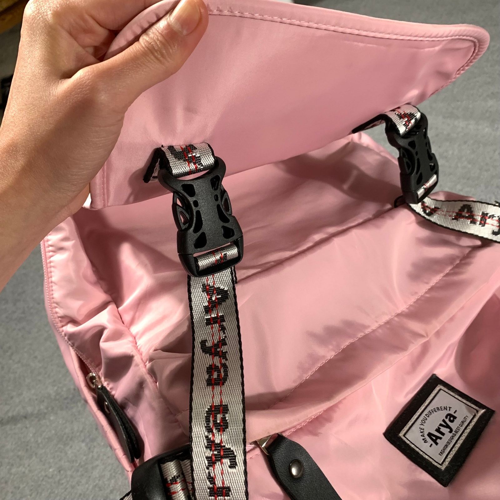 Other Arya Backpacks Pink Color School Bags Size ONE SIZE - 9 Thumbnail