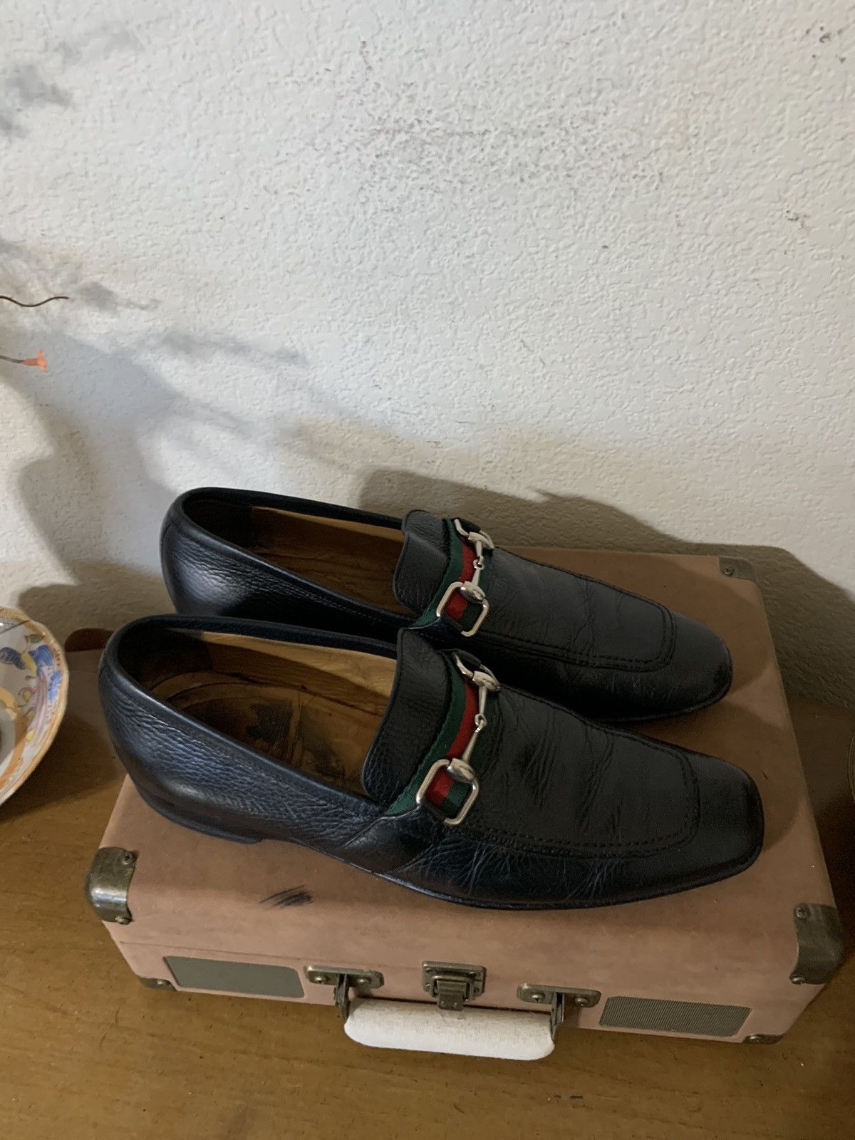 Gucci MOCA Pel S. Gomma Dollar loafers Size US 10 / EU 43 - 3 Thumbnail