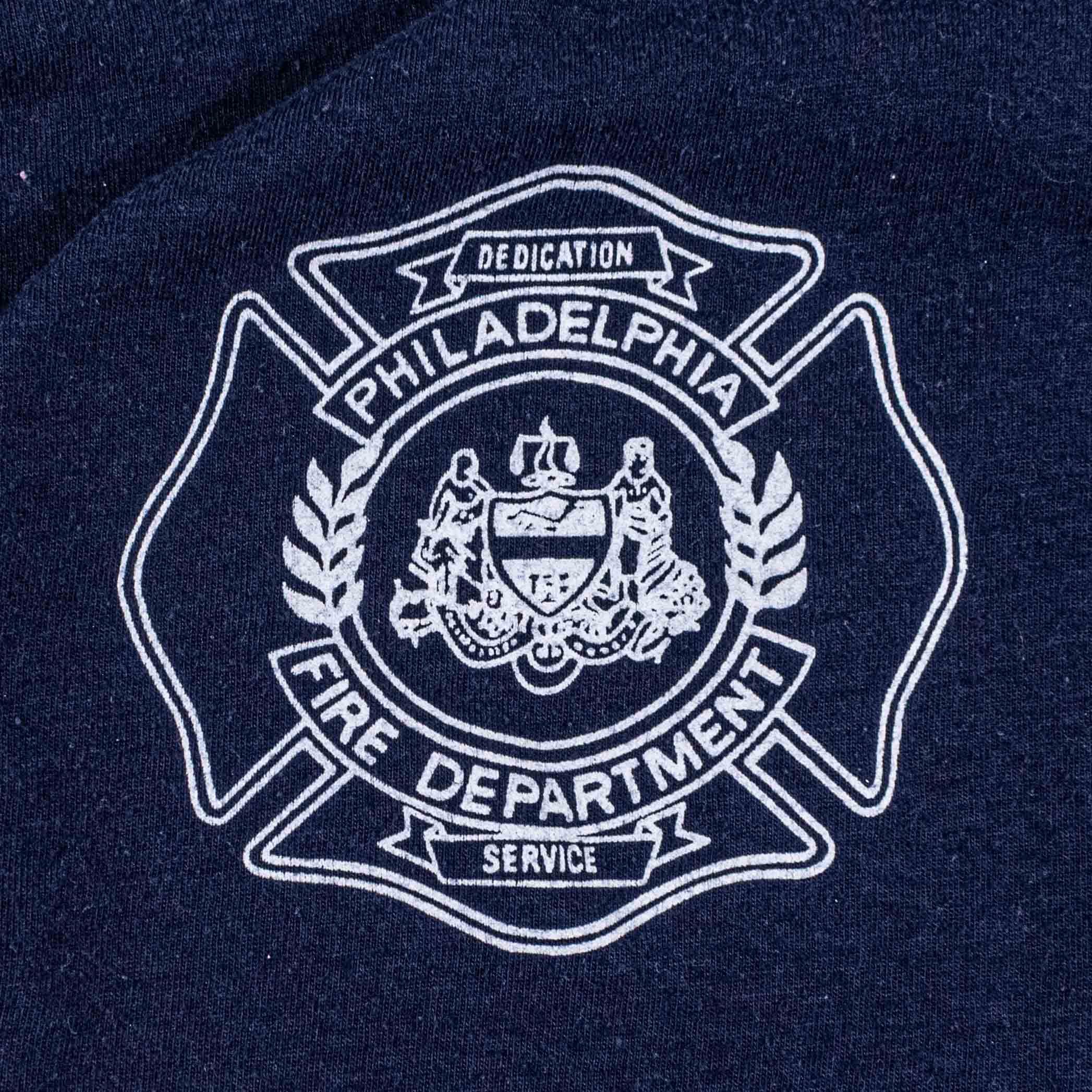 Vintage Philadelphia Fire Department T-Shirt Single Stitch Pocket Size US M / EU 48-50 / 2 - 4 Thumbnail