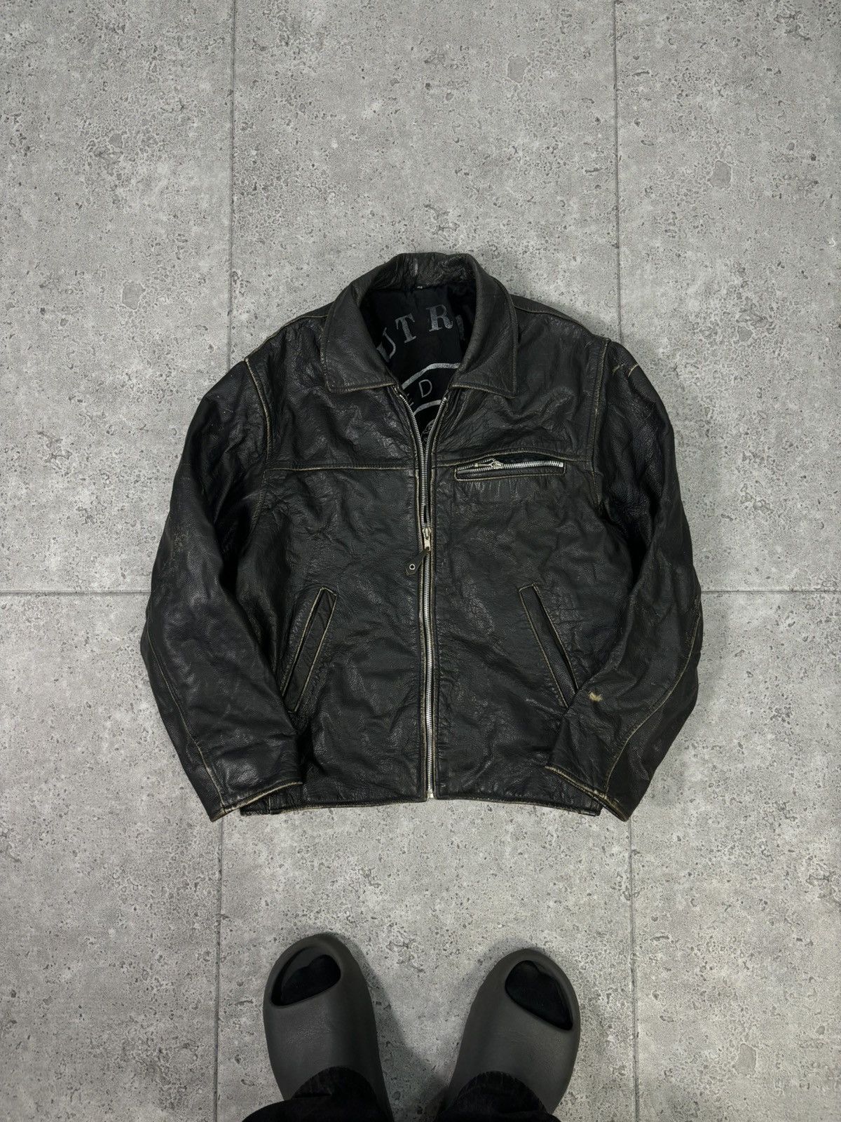 ジャケット・アウター archive fuga leather jacket japanese Fuga Jacket | Grailed