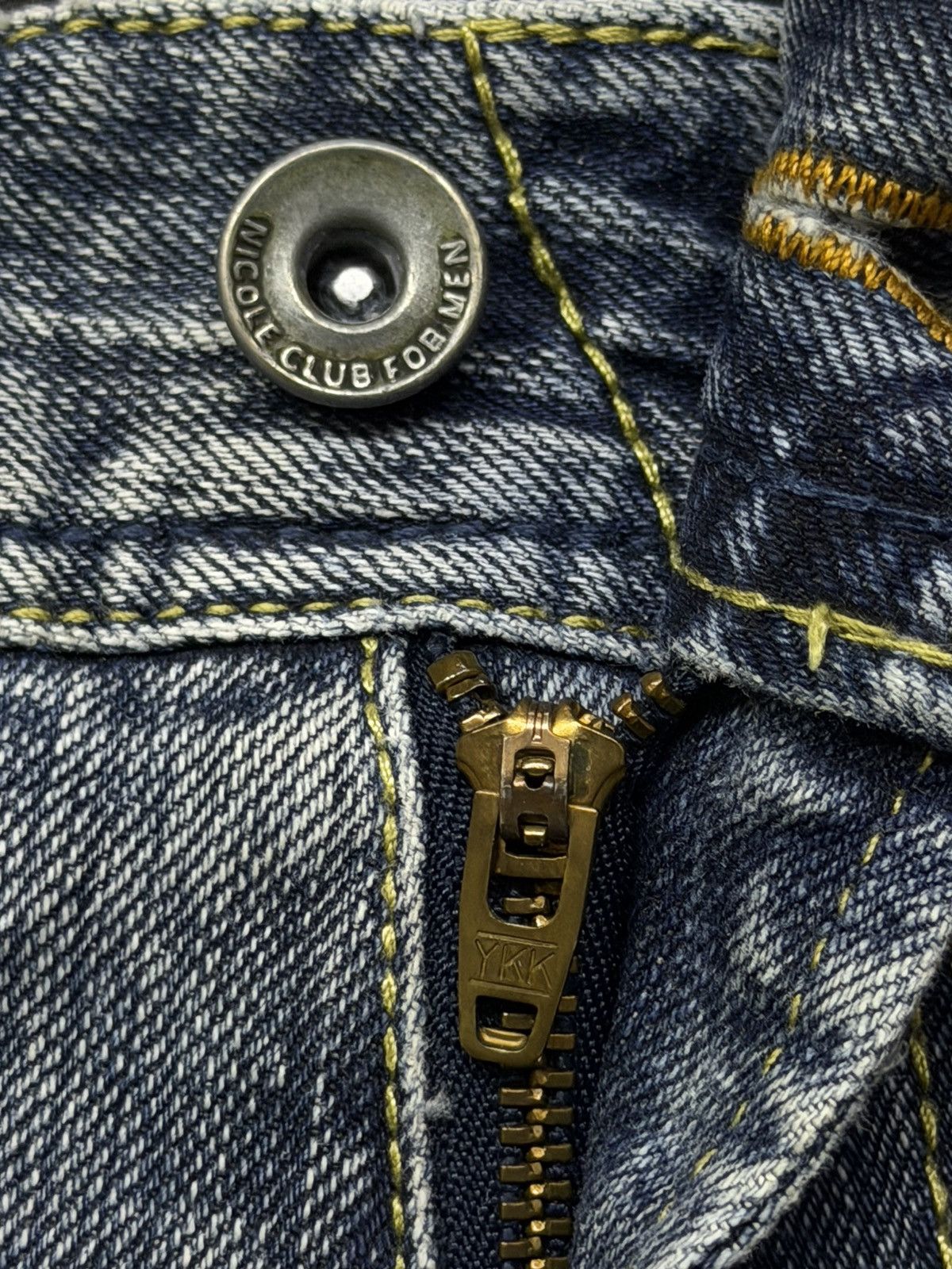 Nicole Club Vintage Nicole Club For Men Y2K Denim Jeans Japan | W35 Size US 35 - 9 Thumbnail