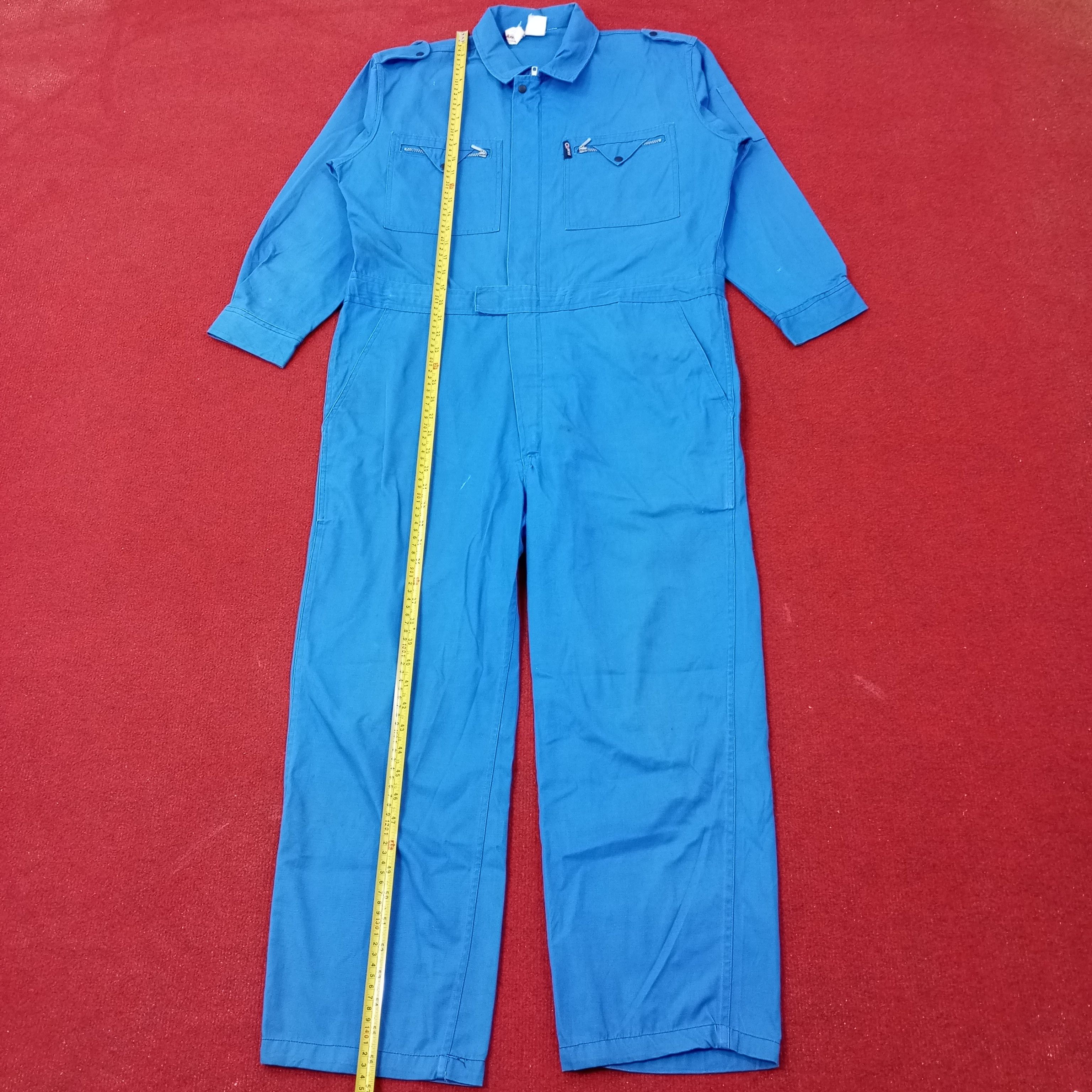 Japanese Brand Kubota Agriculture Machiney Workwear Coverall Jacket c238n16 Size US L / EU 52-54 / 3 - 8 Thumbnail