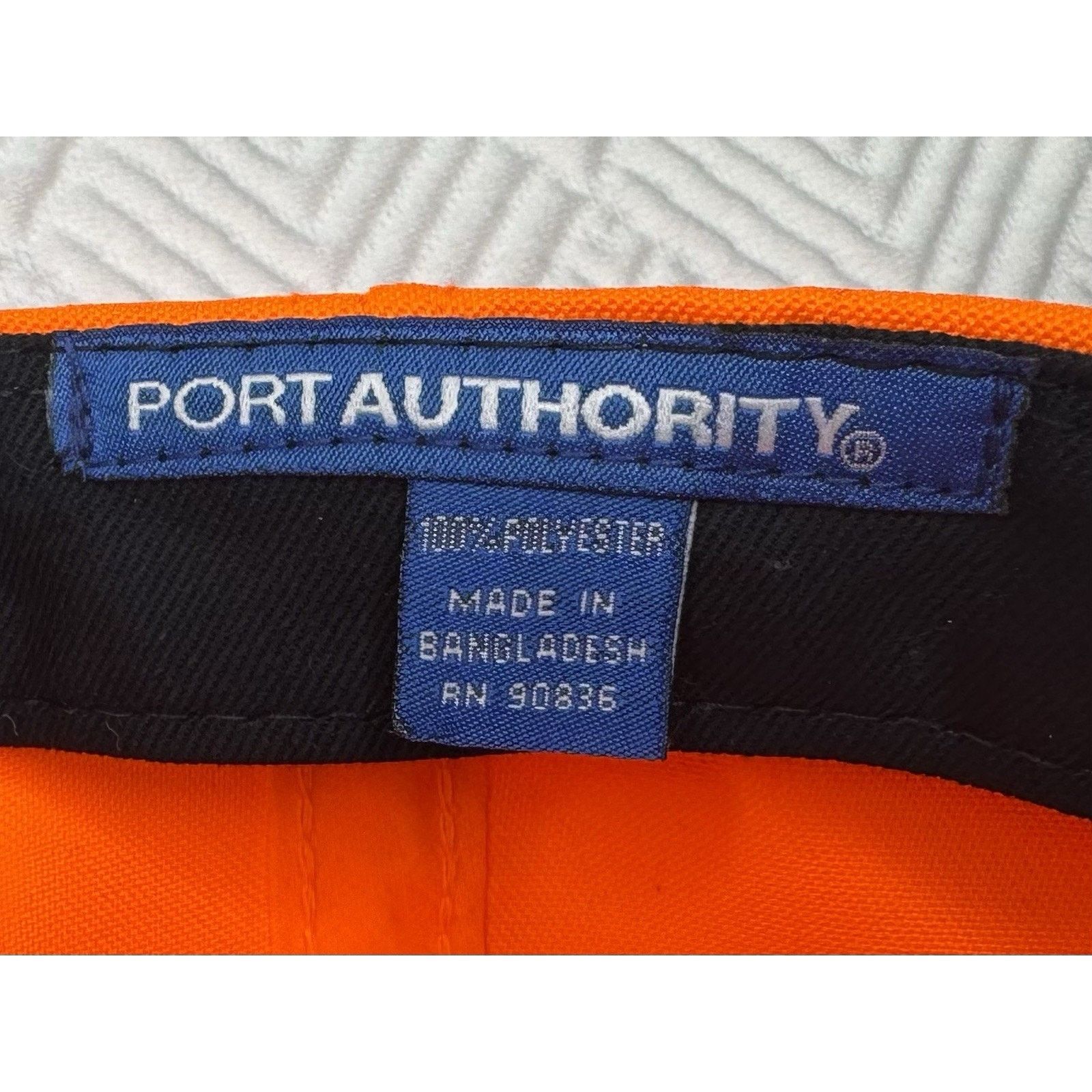 Port Authority YOOPER - Orange CAMO Hunting Fishing Hat Cap SnapBack - UP Size ONE SIZE - 8 Thumbnail