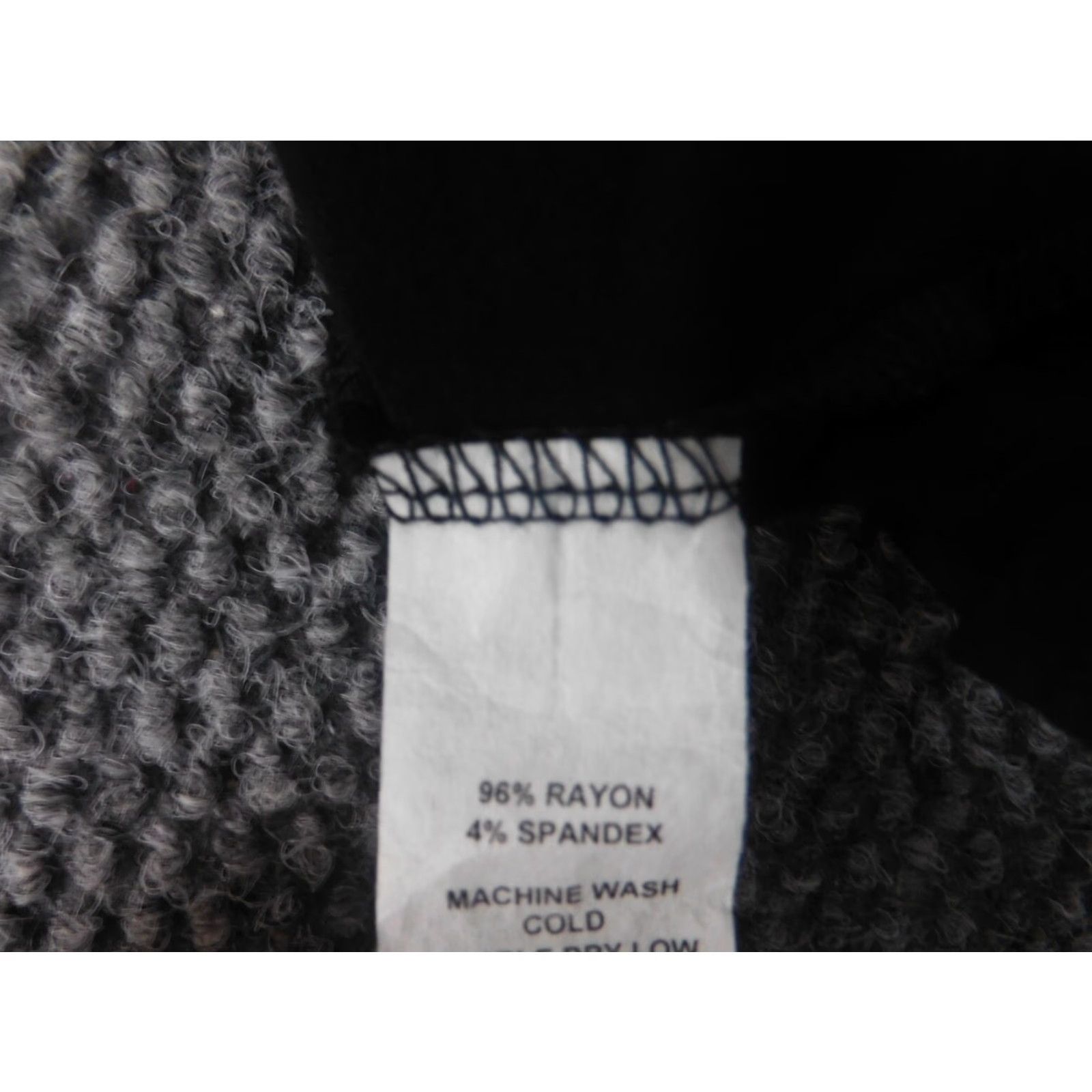 Vintage Neoclasics Blouse XS Women Blue Black Open Back Casual Cotton Rayon Button Sleeveless Collared Pullover Regular Basic Solid Size XS / US 0-2 / IT 36-38 - 6 Thumbnail