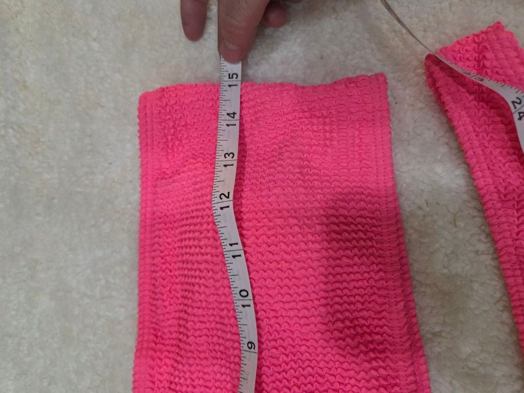 Other Retro Women's Unbranded Hot Pink One-Shoulder Bikini XL Size XL / US 12-14 / IT 48-50 - 5 Thumbnail