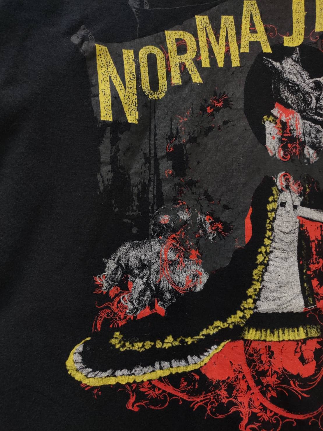 Band Tees Vtg 00's Norma Jean " Warthog Killing " T-Shirt Size US L / EU 52-54 / 3 - 3 Thumbnail
