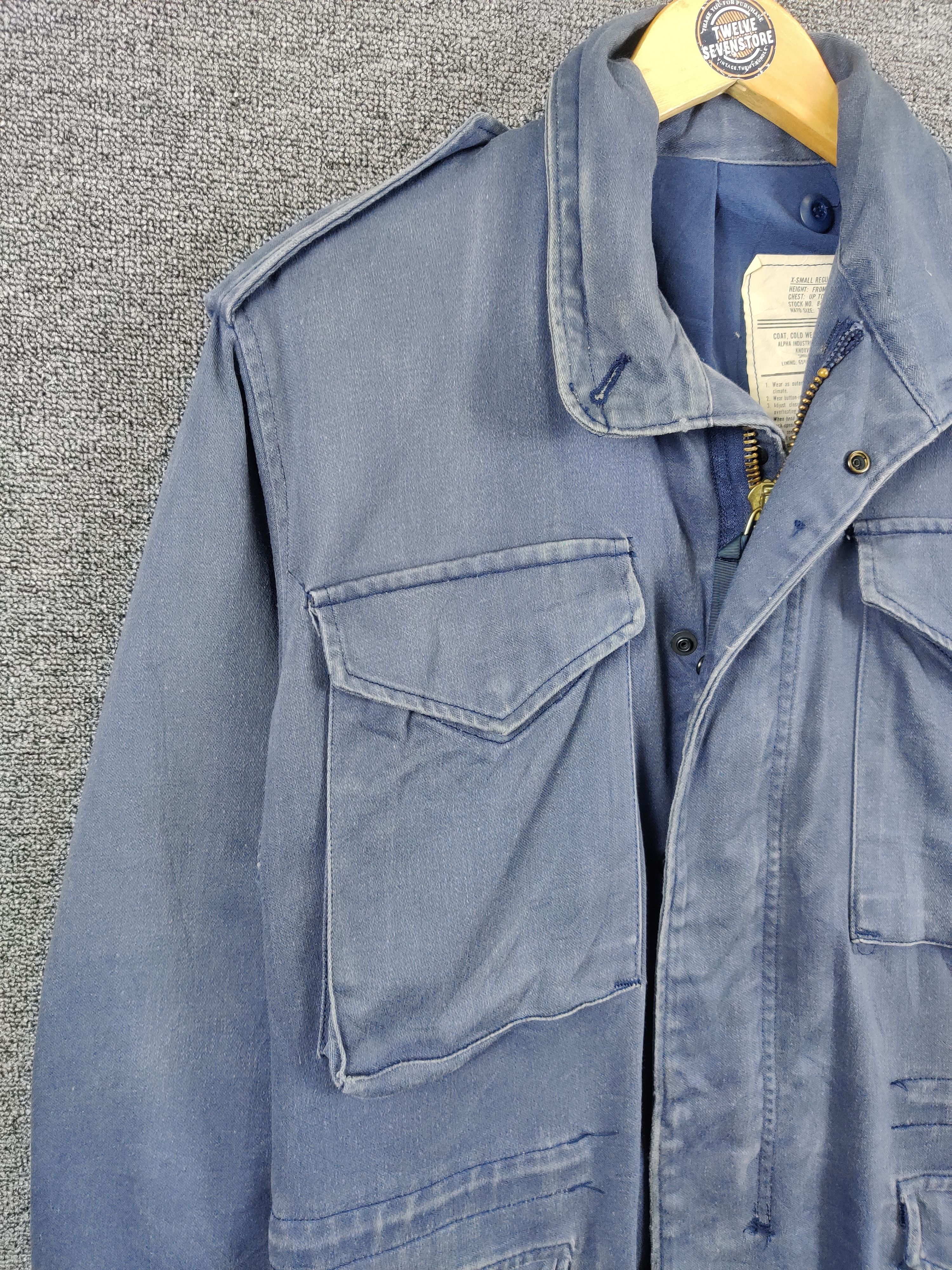 Alpha Industries Vintage 90s Alpha Industries M65 Field Scovill Jacket Size US S / EU 44-46 / 1 - 6 Thumbnail