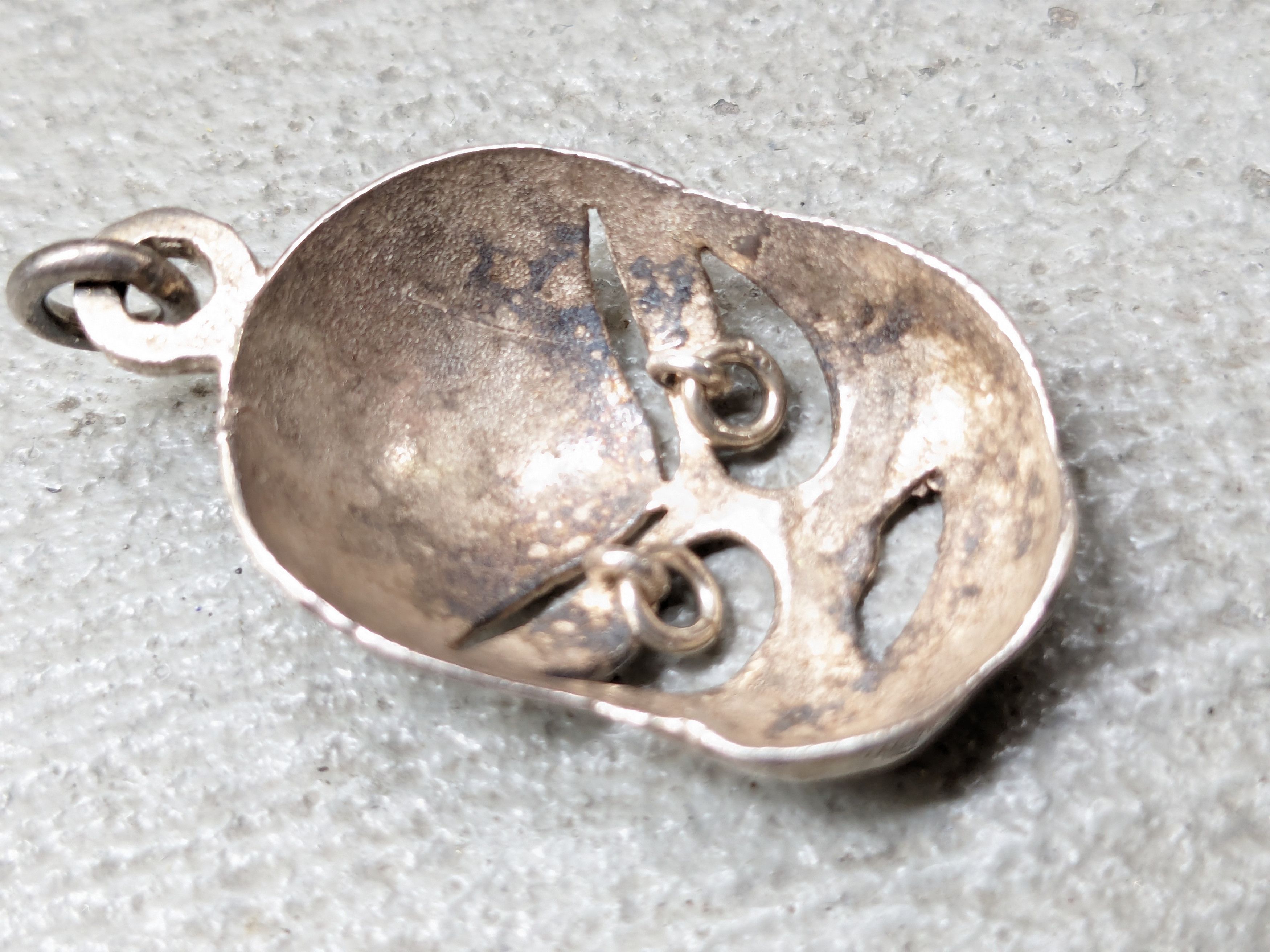 Jewelry × Vintage Vintage Japanese Mask Pendant Face Theatre Avant Garde Size ONE SIZE - 11 Thumbnail