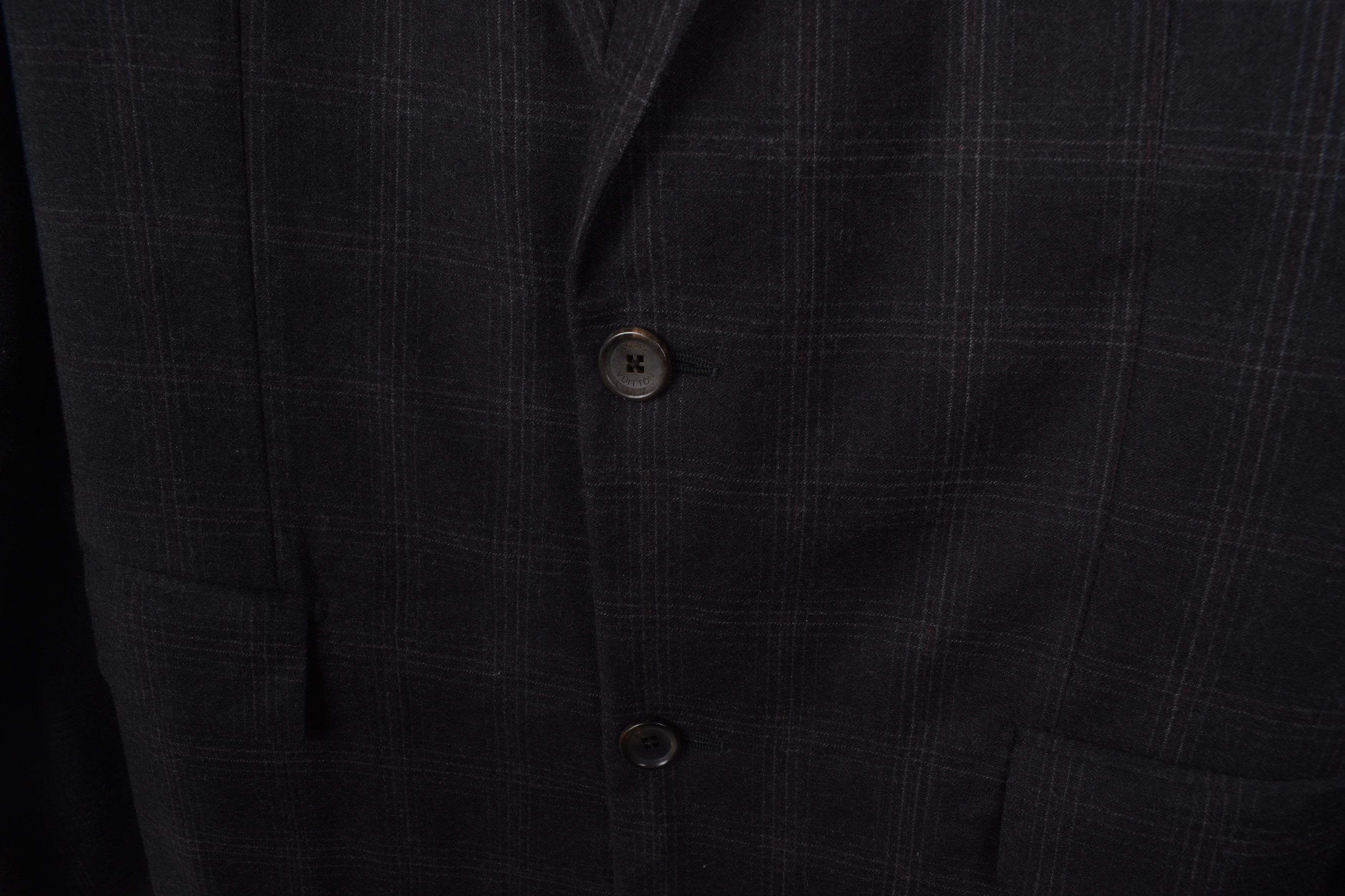 Louis Vuitton Louis Vuitton Men Jacket Suite Checked IT52-Large, S1621 Size US L / EU 52-54 / 3 - 7 Thumbnail